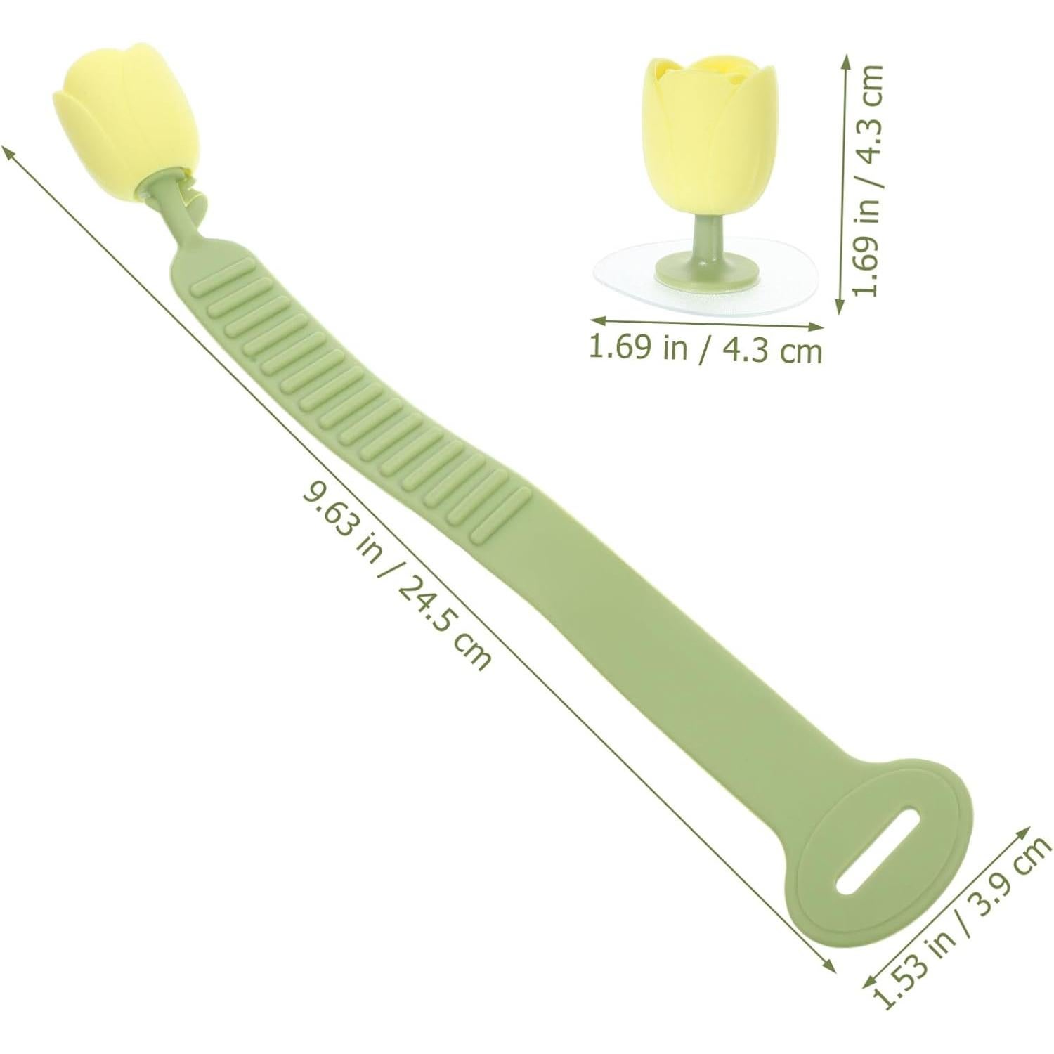 Elevador de Asiento y Tapa de Inodoro Aboofan Verde Silicona