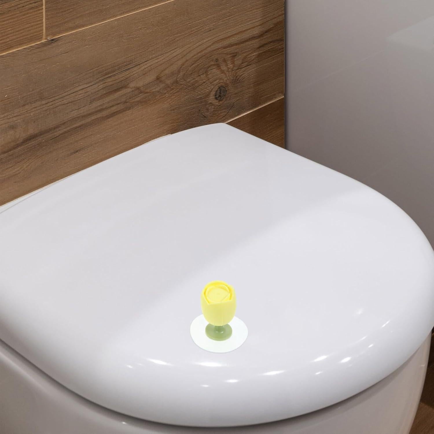 Elevador de Asiento y Tapa de Inodoro Aboofan Verde Silicona