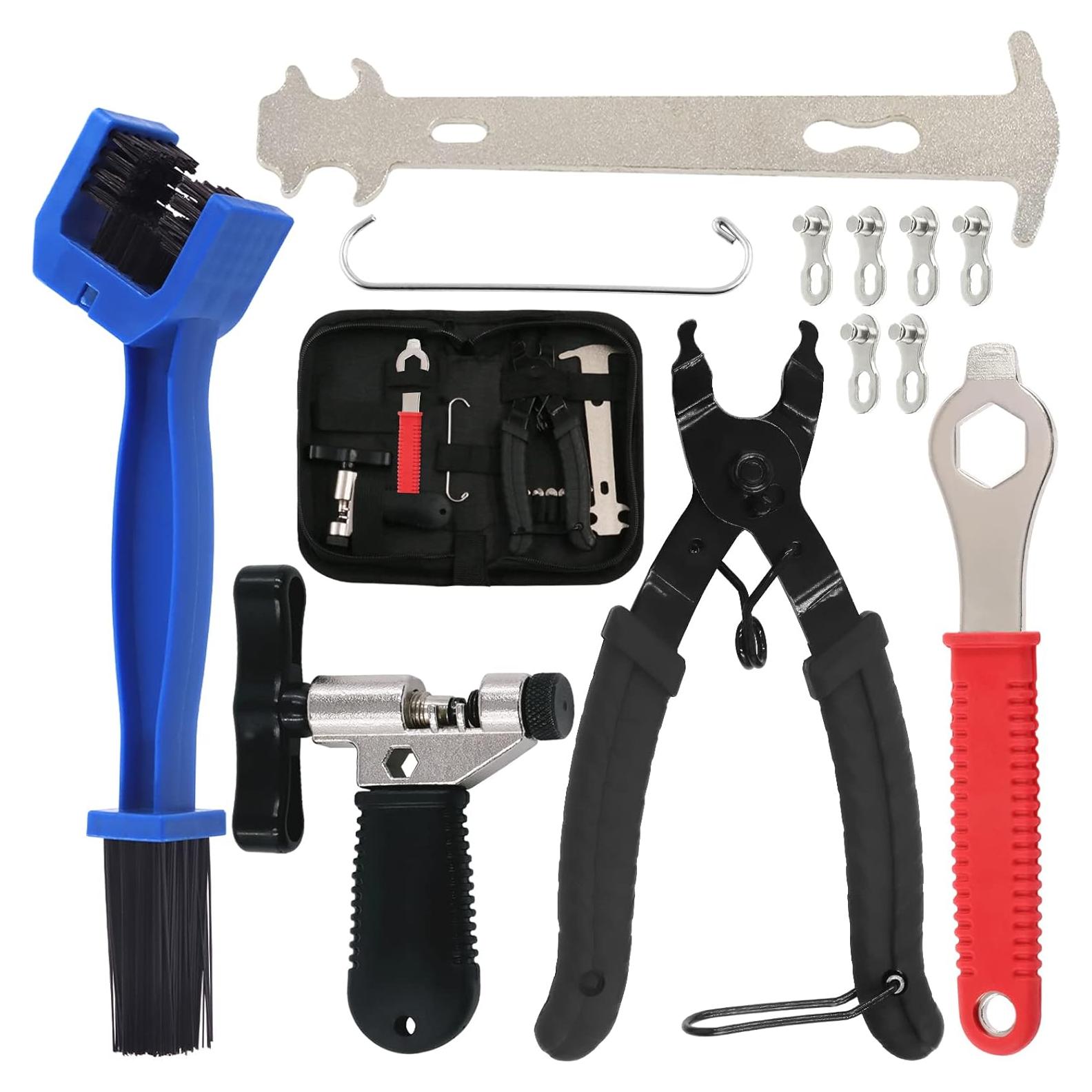 Kit de Herramientas de Cadena de Bicicleta Wokape 12 Piezas