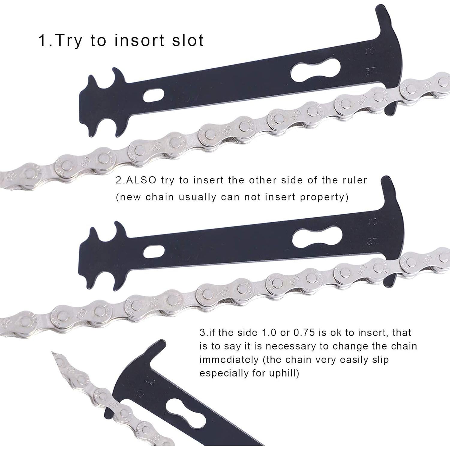 Kit de Reparación de Cadena de Bicicleta Aunocy - 4 Piezas