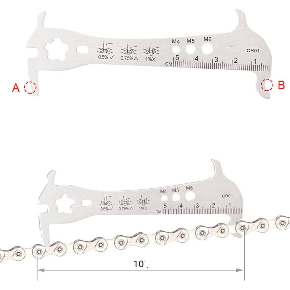 Medidor de Cadena 6 en 1 HOUSON para Bicicleta de Montaña