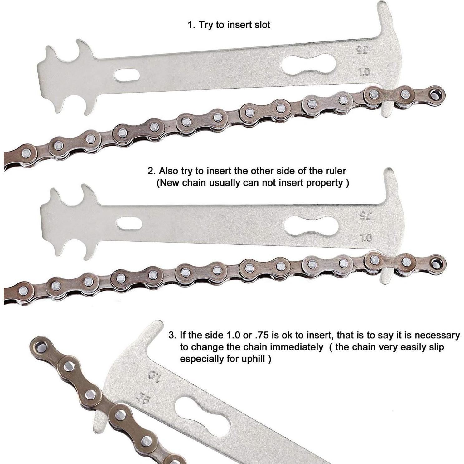 Kit de Herramientas de Reparación de Cadenas Qkurt - 14 Piezas
