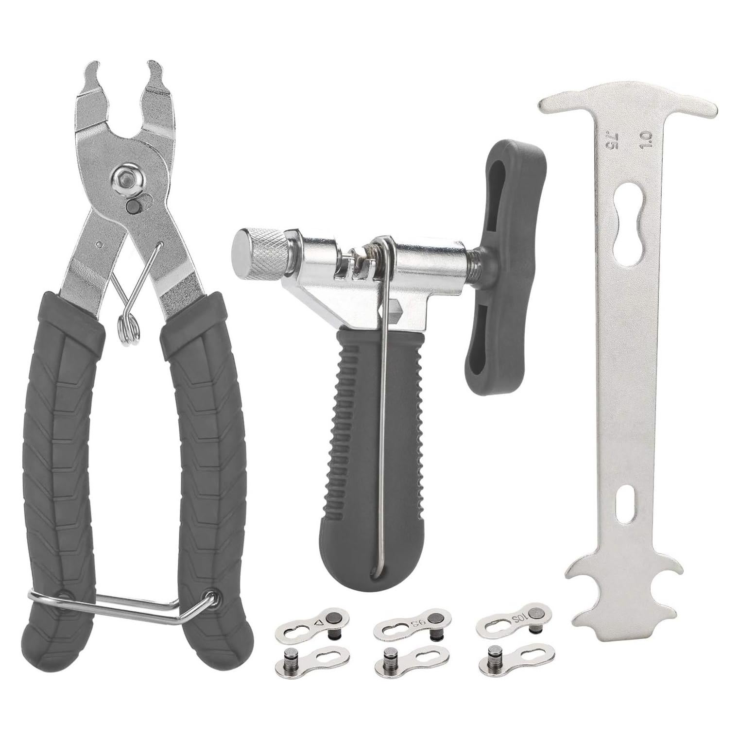 Kit de Herramientas para Reparar Cadenas de Bicicleta QKURT