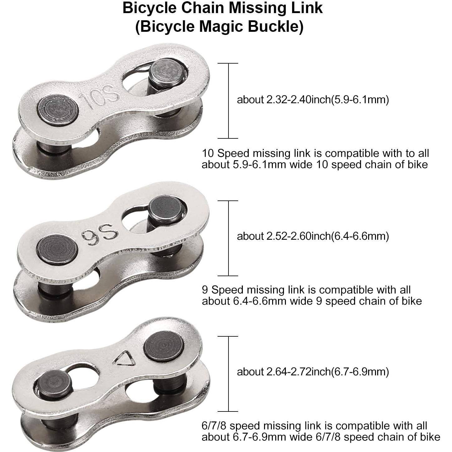 Kit de Herramientas para Reparar Cadenas de Bicicleta QKURT