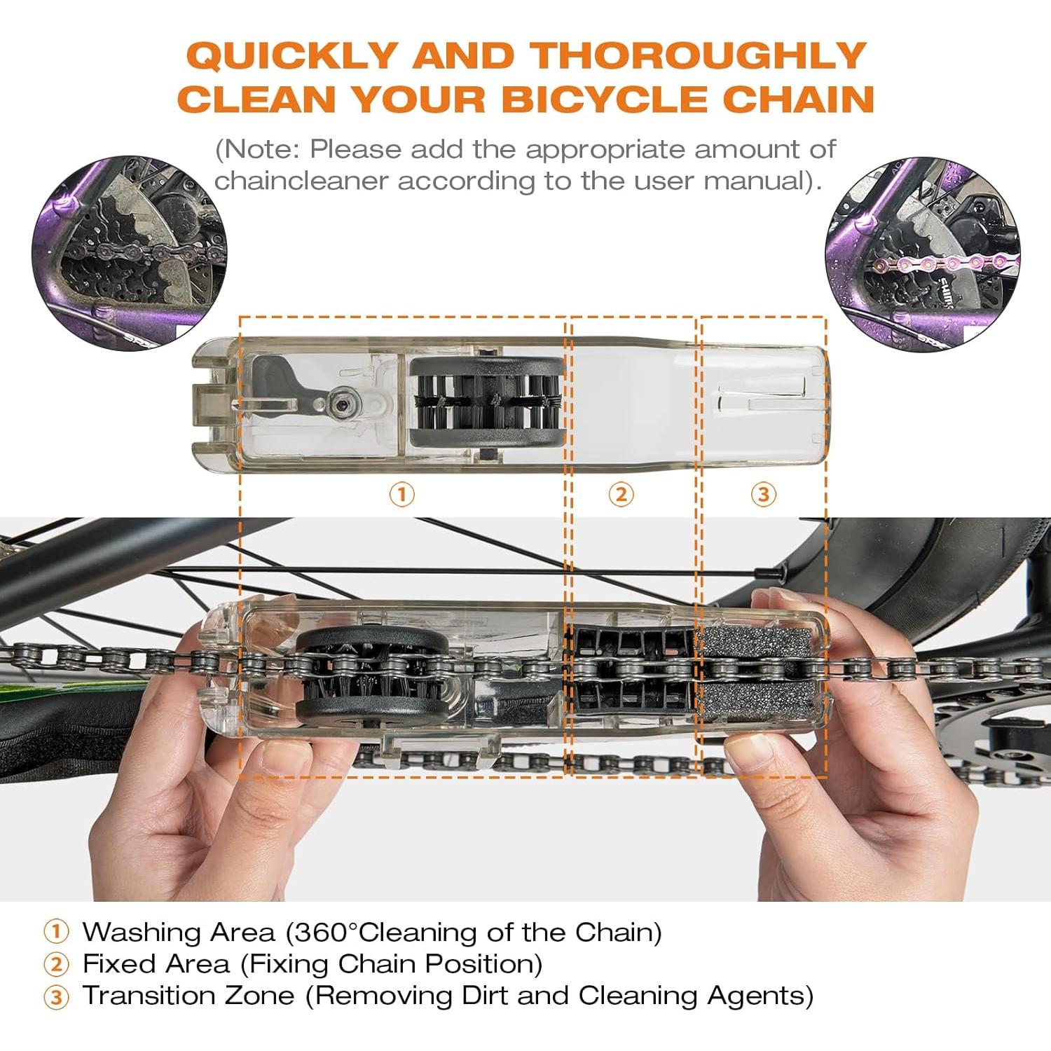 Limpiador de Cadena de Bicicleta Super B TB-3209 - Fácil Uso