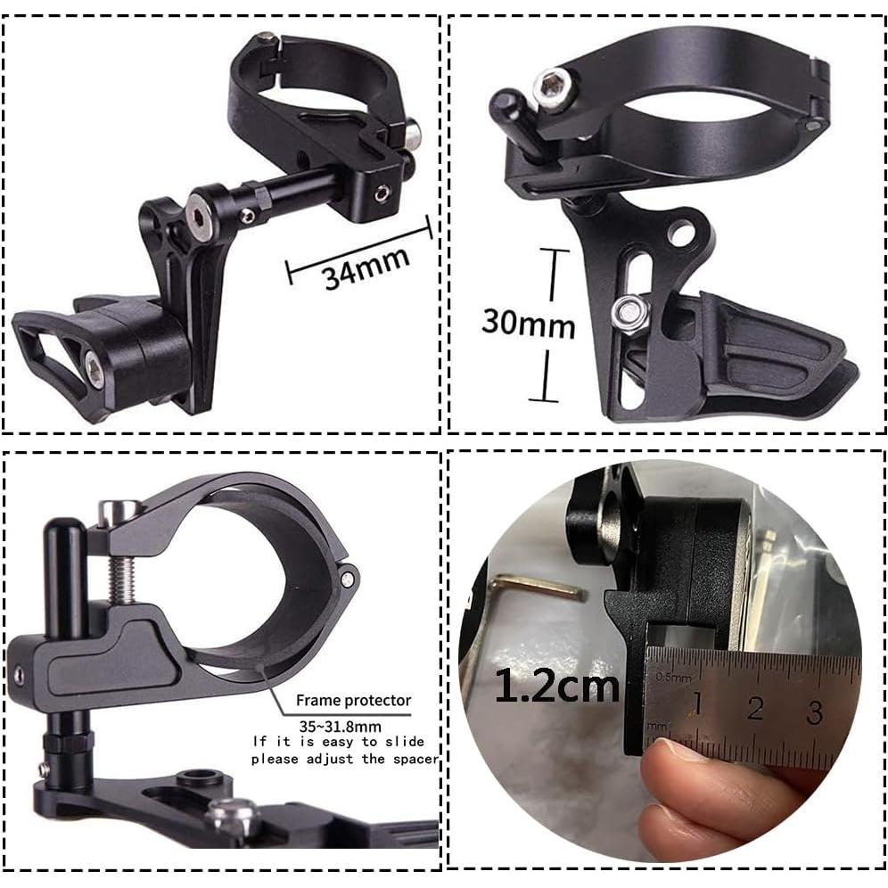 Guía de Cadena BESNIN para Bicicleta MTB 7075 Aluminio ABS