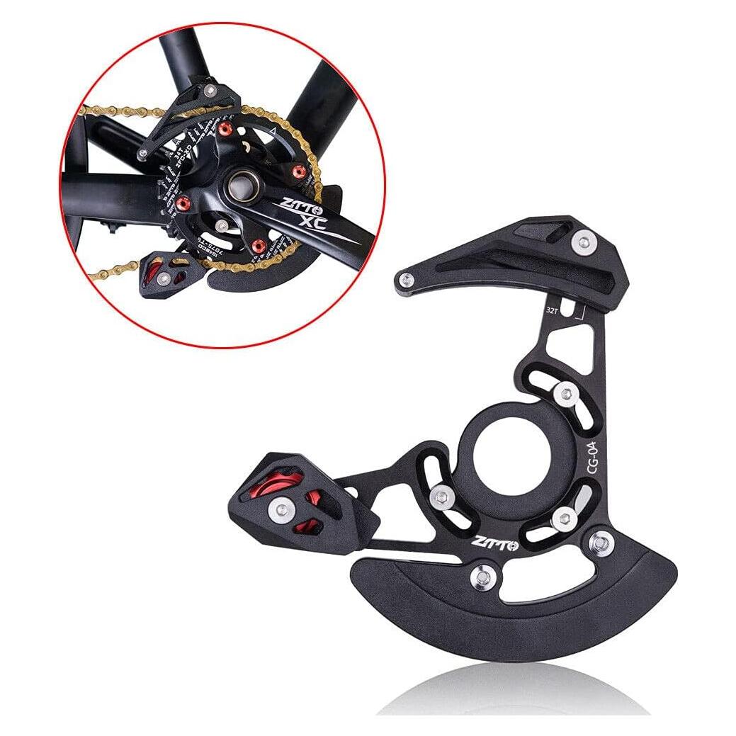 Guía de Cadena para Bicicleta TEAMWILL 32T-38T Ultraligera