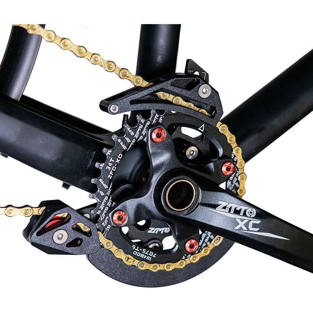 Guía de Cadena para Bicicleta TEAMWILL 32T-38T Ultraligera