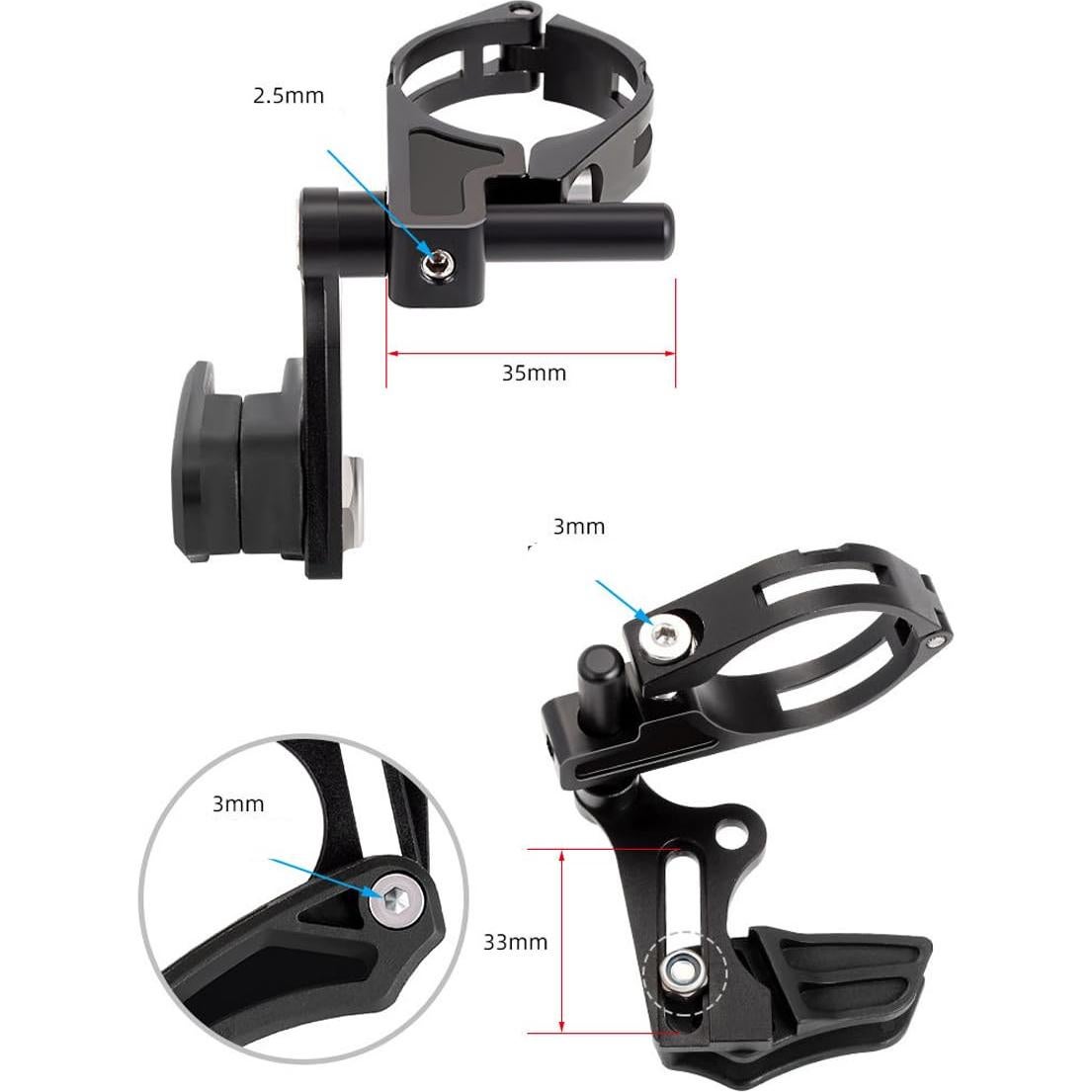 Guía de Cadena MTB HOUSON Kettenführung Aluminio 15.4x10cm