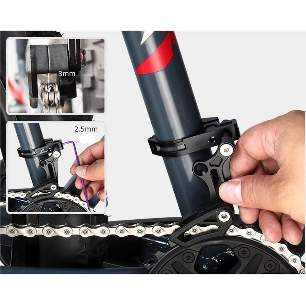 Guía de Cadena MTB HOUSON Kettenführung Aluminio 15.4x10cm