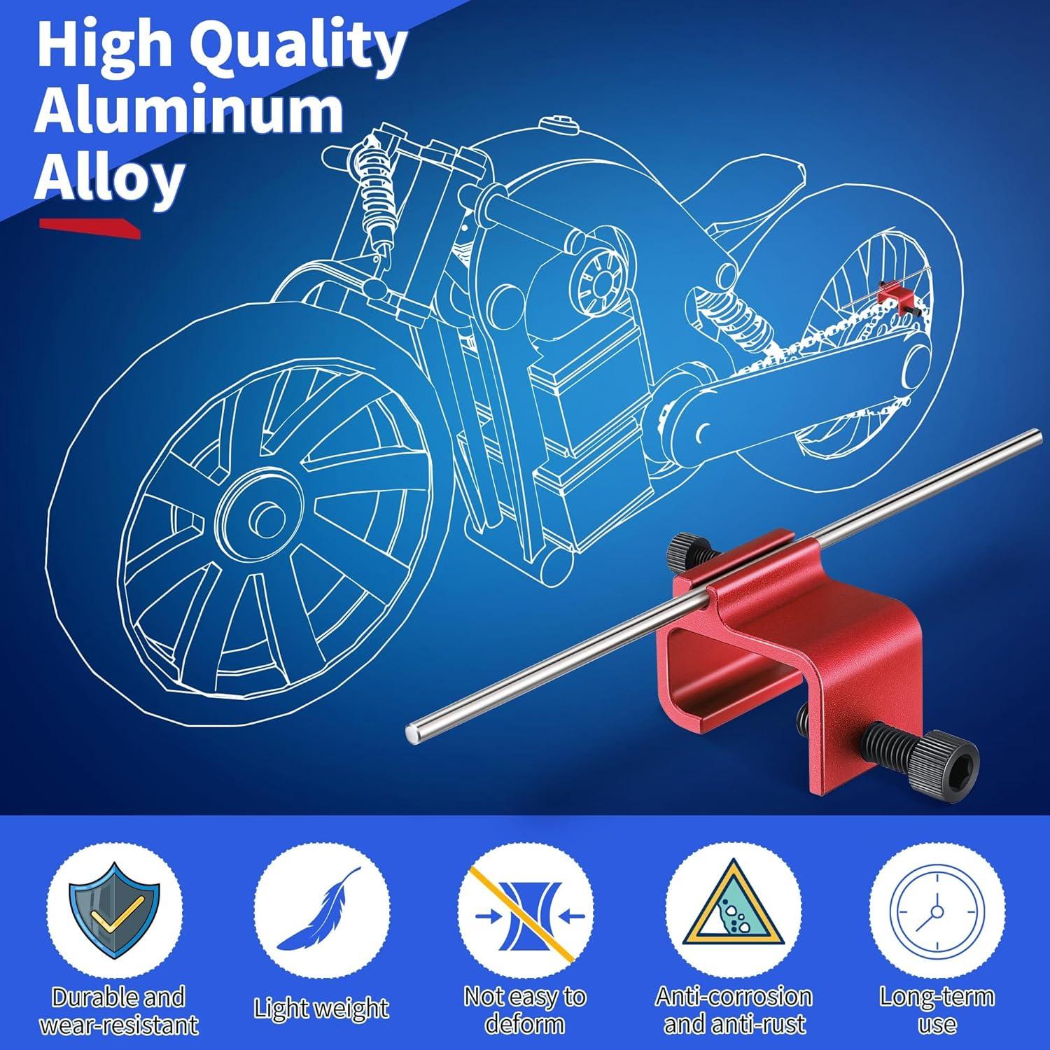 Herramienta de Alineación de Cadena Dunkive para Motocicletas