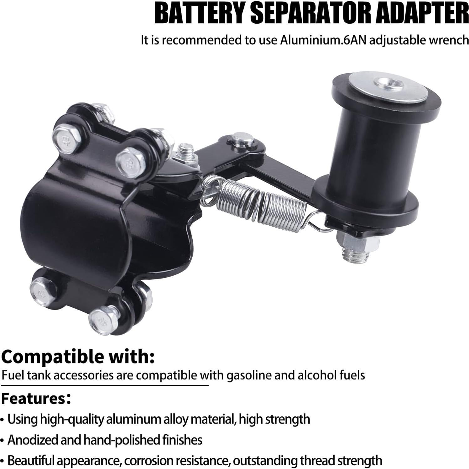 Guía de tensores de cadena motocicleta CNCMOTOK universal 3 ruedas