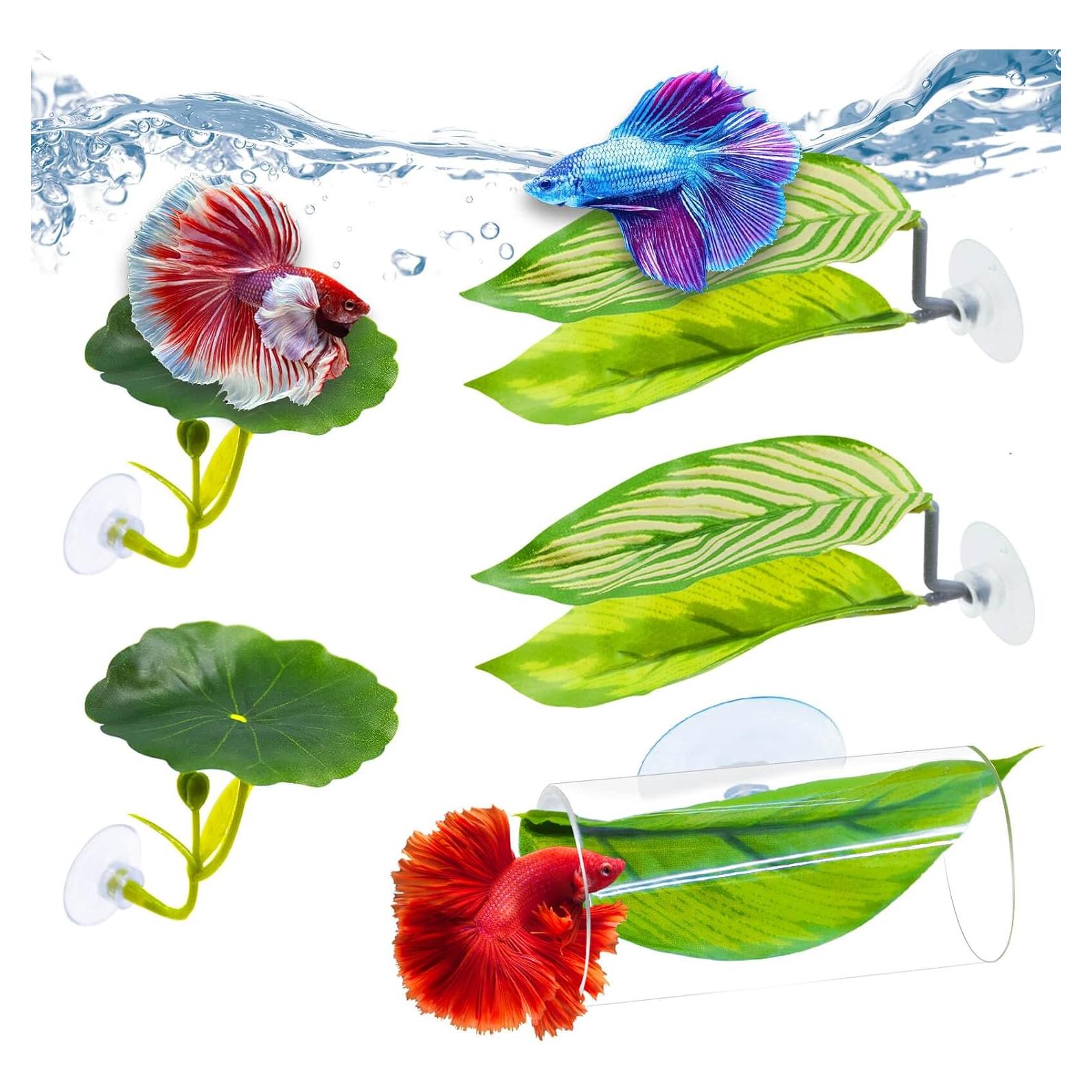 Juego de Accesorios para Acuario Betta BaoZqua 5 Piezas