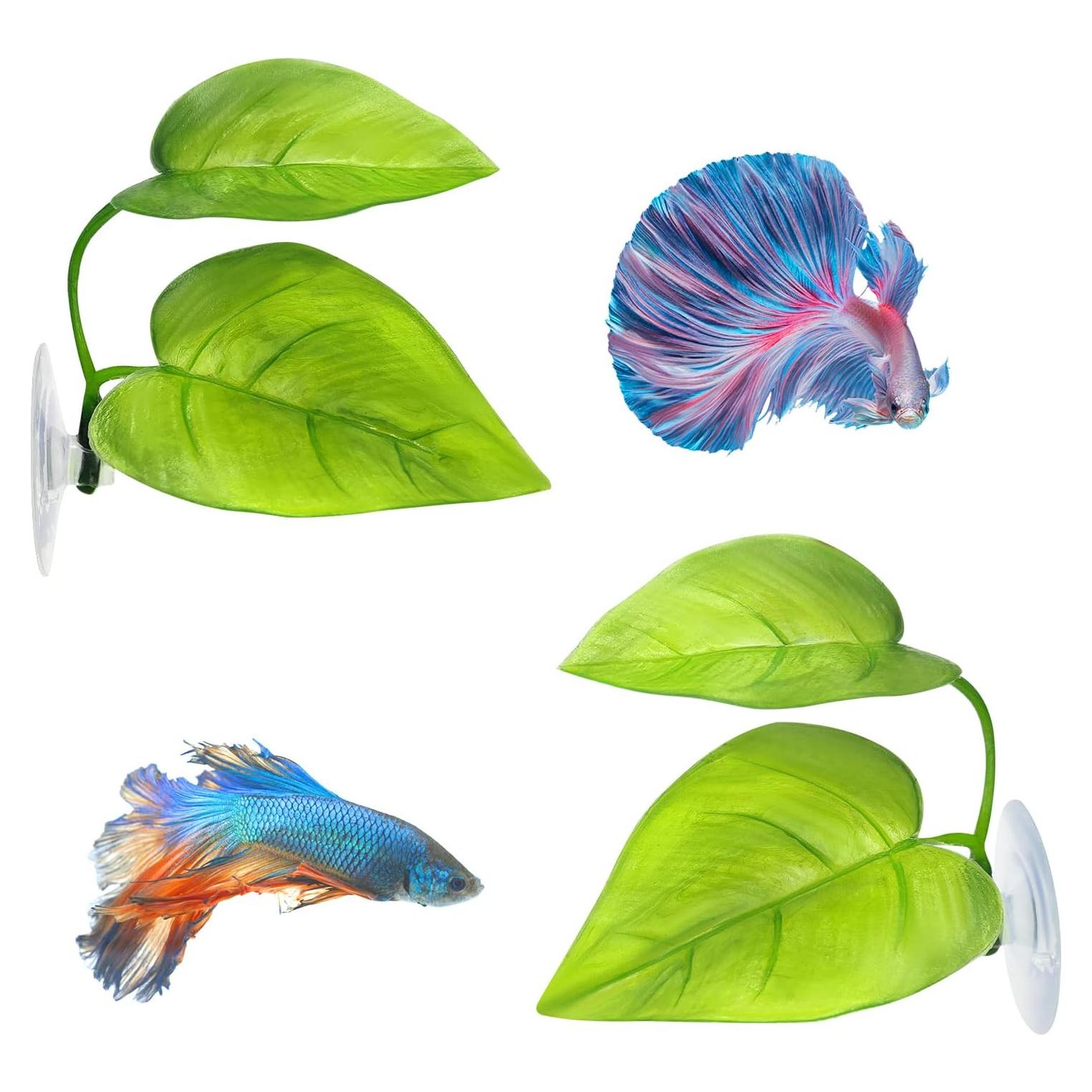 Hamaca de Hoja de Betta WishLotus - 2 Paquetes Verde