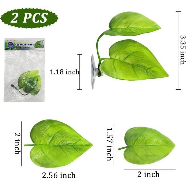 Hamaca de Hoja de Betta WishLotus - 2 Paquetes Verde