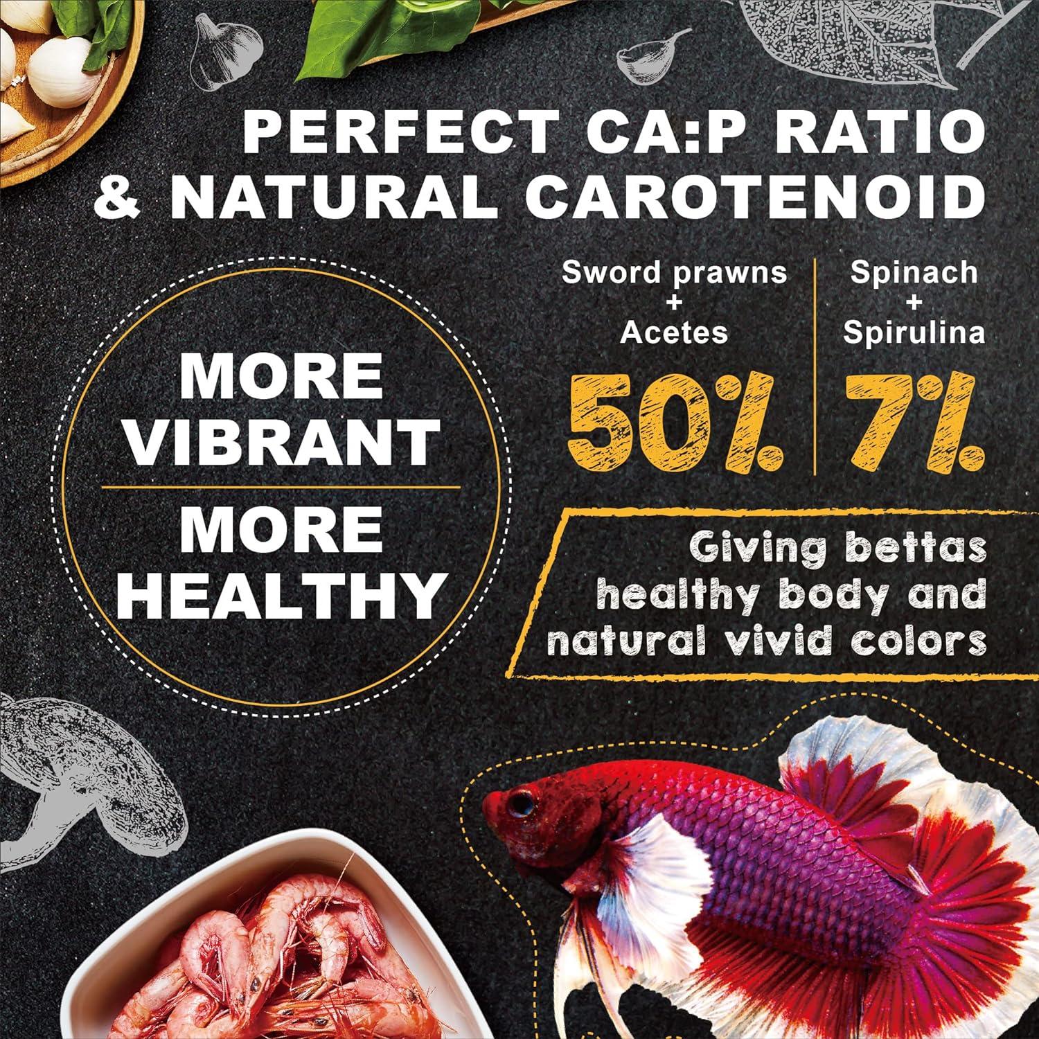 Alimento para Betta Ultra Fresh 19.84 g - Camarón Espada Natural