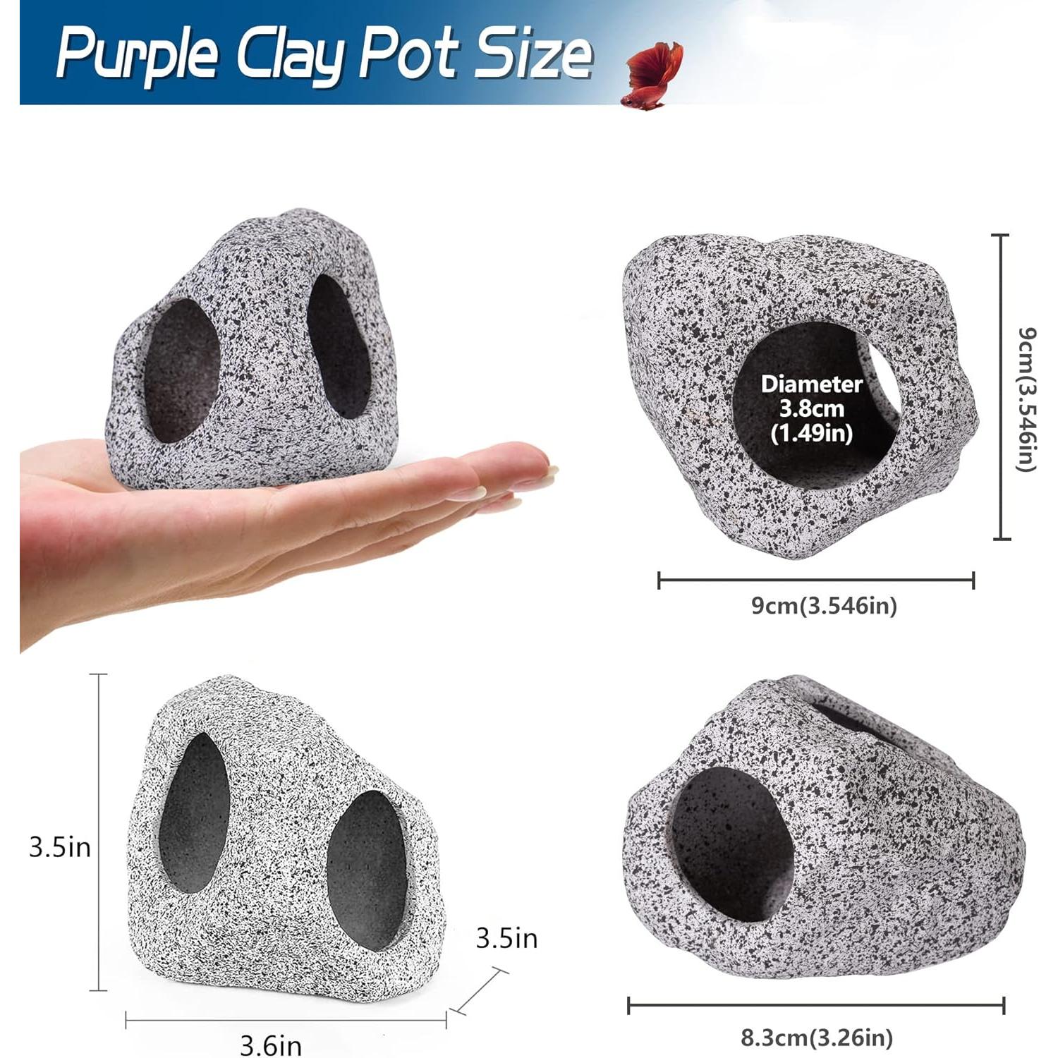 Cueva Decorativa para Acuario Ameliade Mediana 22.9cm