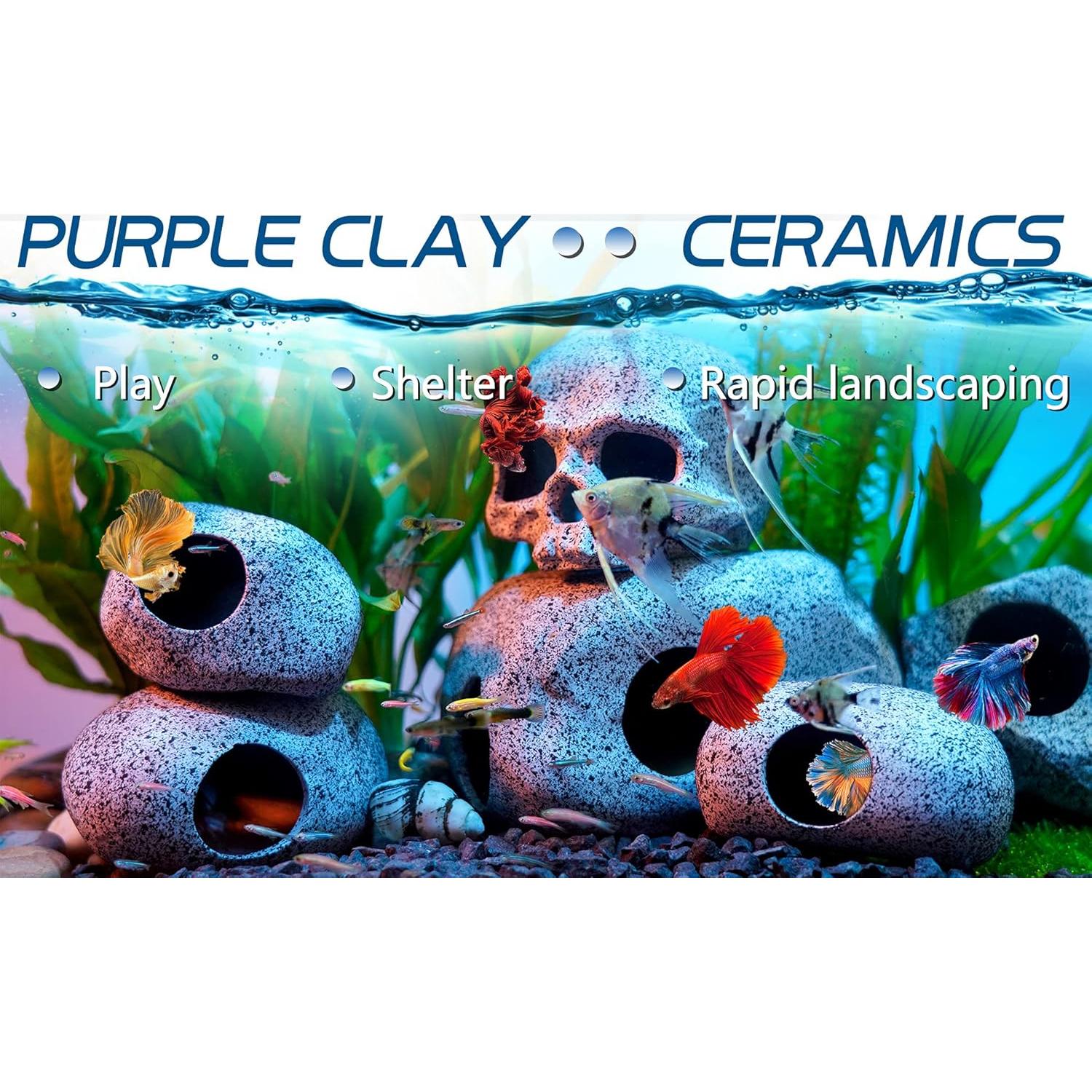 Cueva Decorativa para Acuario Ameliade Mediana 22.9cm