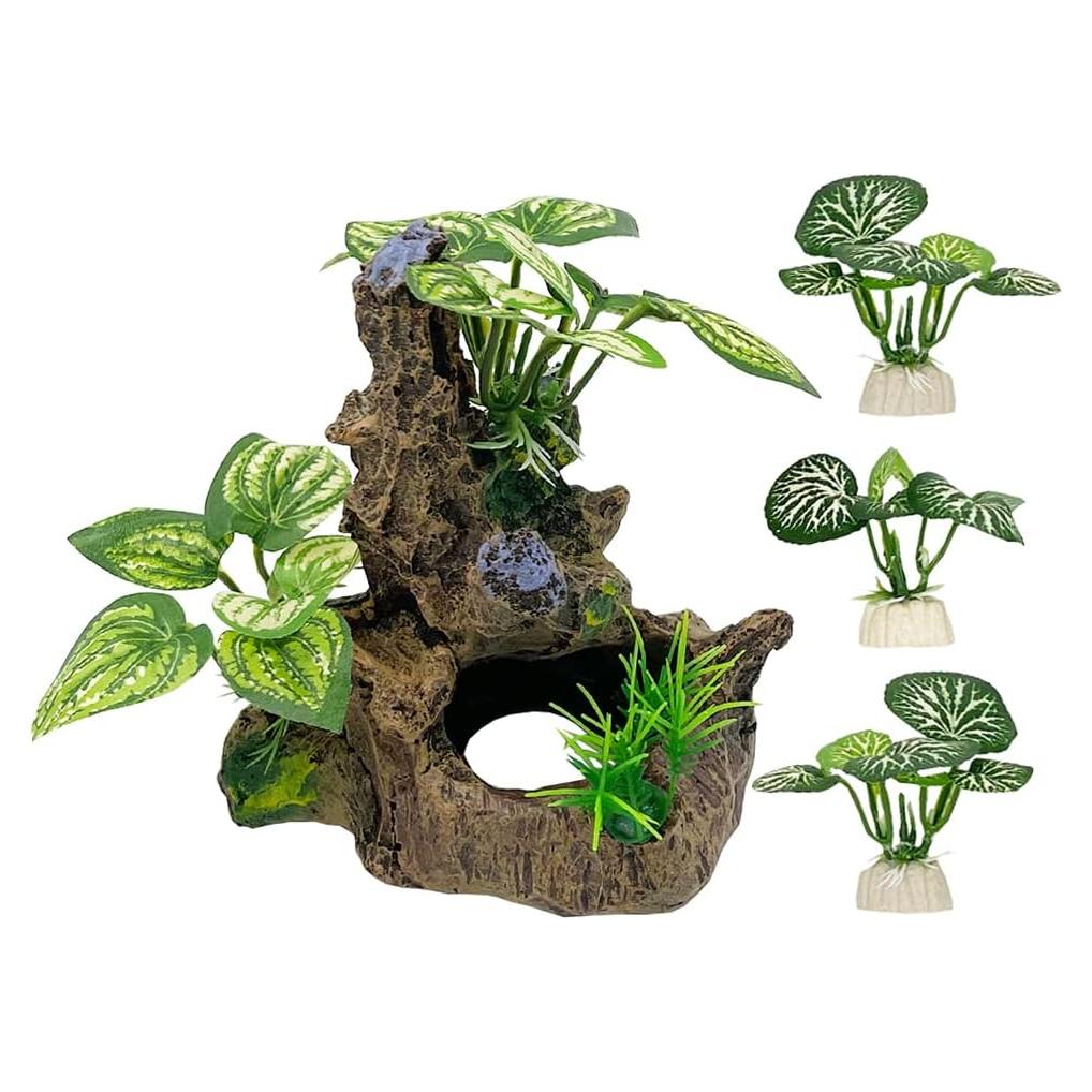 Decoración Acuario Smoothedo-Pets Almohadilla Hoja Betta 15.24cm