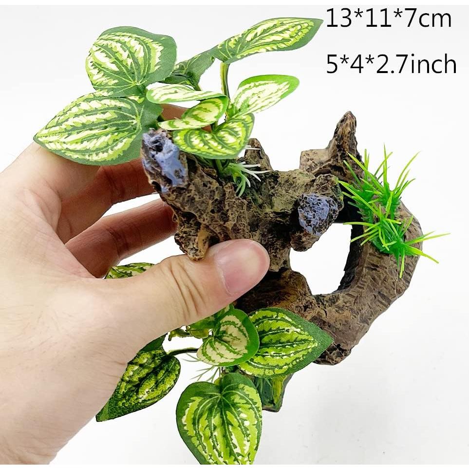 Decoración Acuario Smoothedo-Pets Almohadilla Hoja Betta 15.24cm