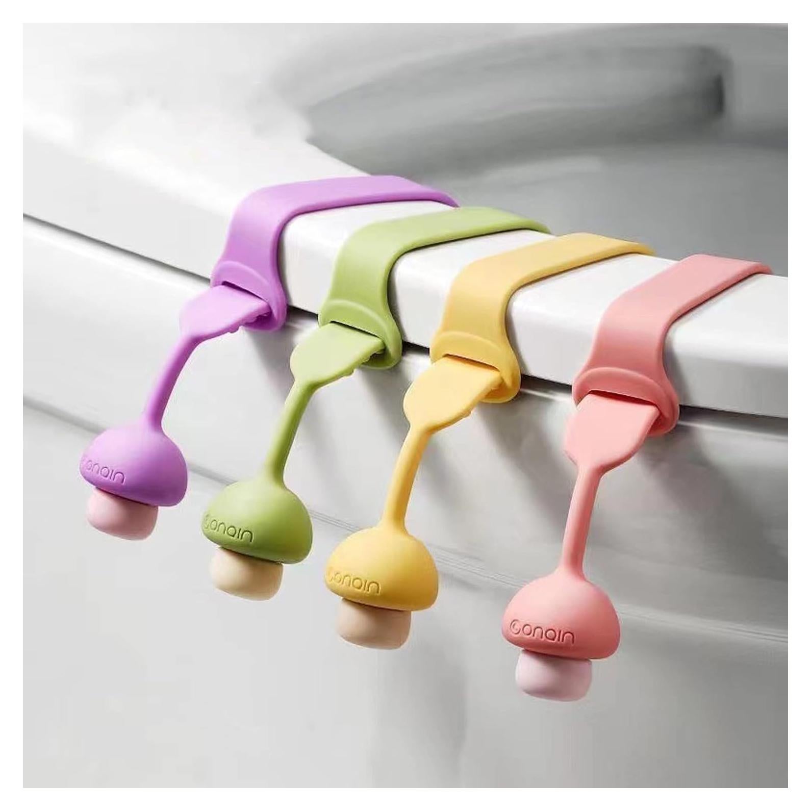 Elevadores de Tapa de Inodoro Silicona SZLYTYUN 24cm 4 Colores