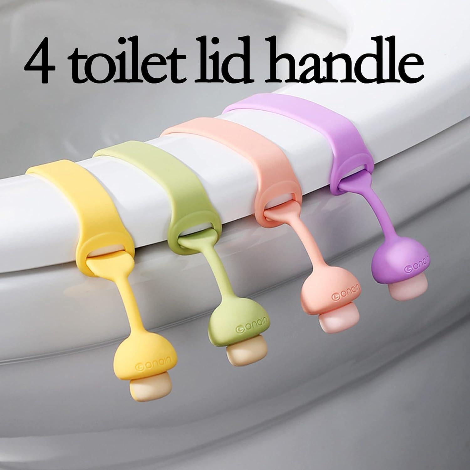 Elevadores de Tapa de Inodoro Silicona SZLYTYUN 24cm 4 Colores