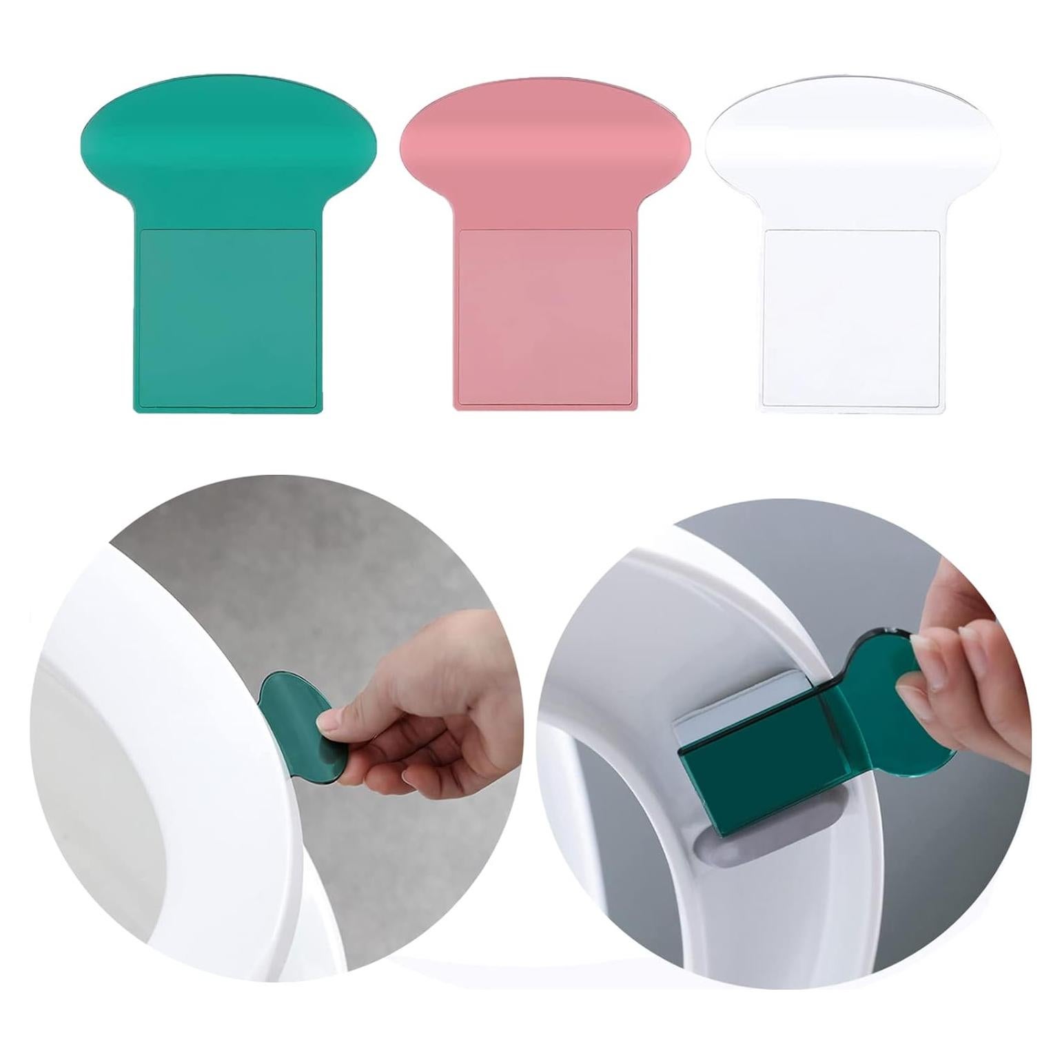 Elevador de Tapa de Inodoro Linhongwu 3 Pcs Higiénico