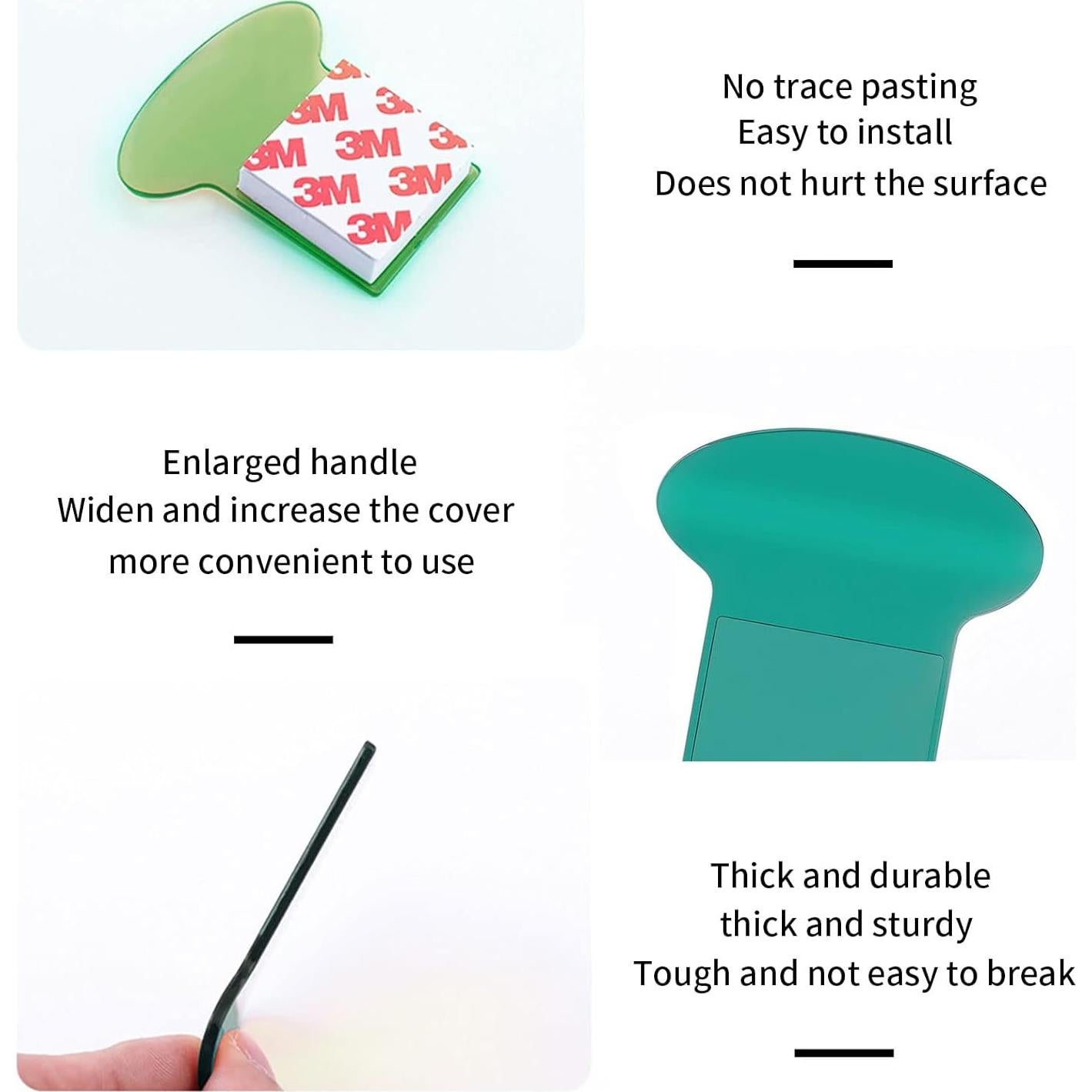 Elevador de Tapa de Inodoro Linhongwu 3 Pcs Higiénico