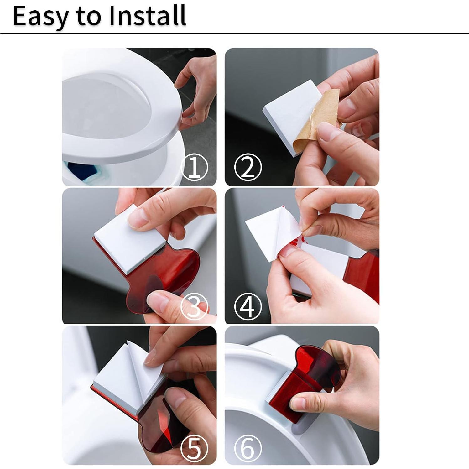 Elevador de Tapa de Inodoro Linhongwu 3 Pcs Higiénico