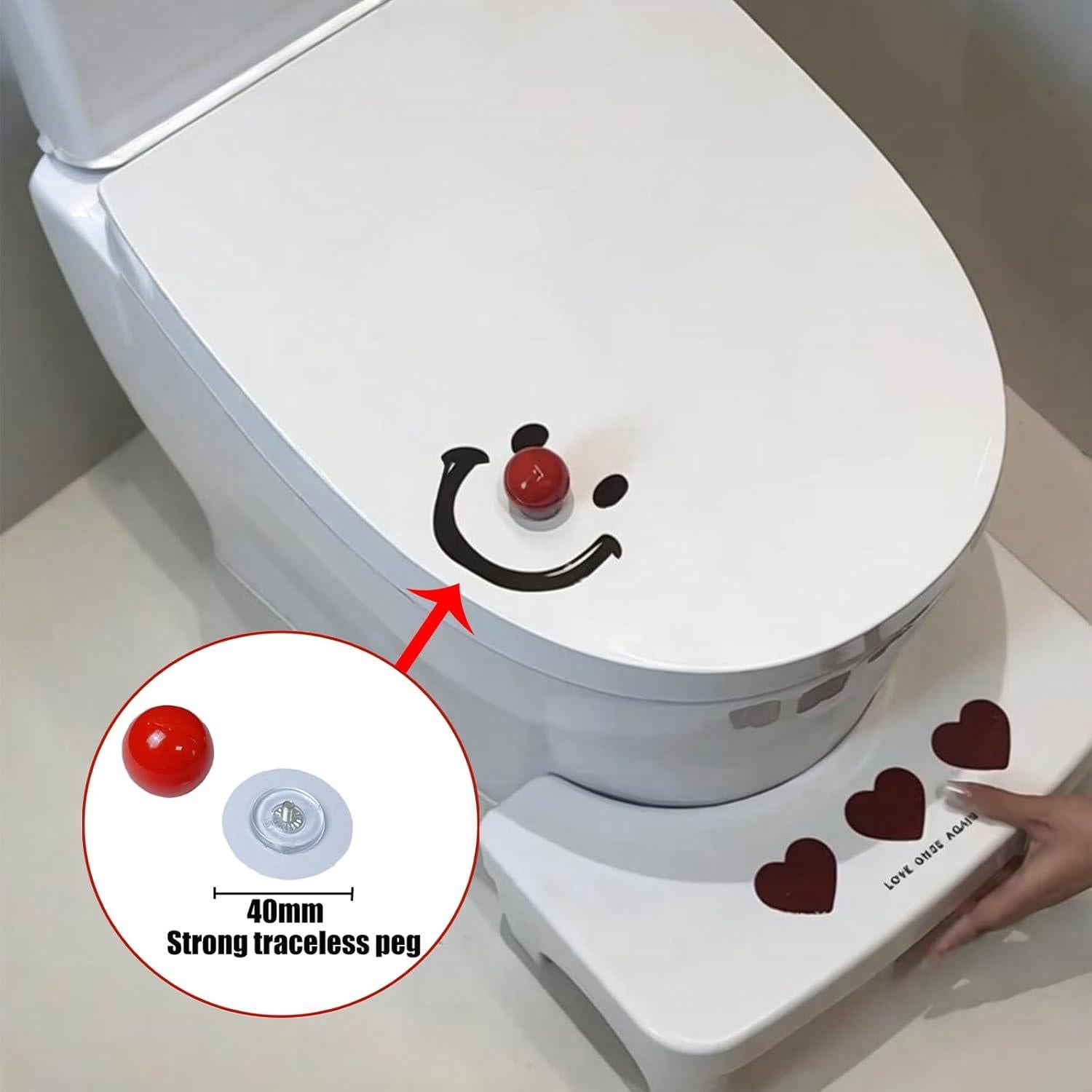 Levantador de Tapa de Inodoro 404Plus 3 Pcs Colores Vivos