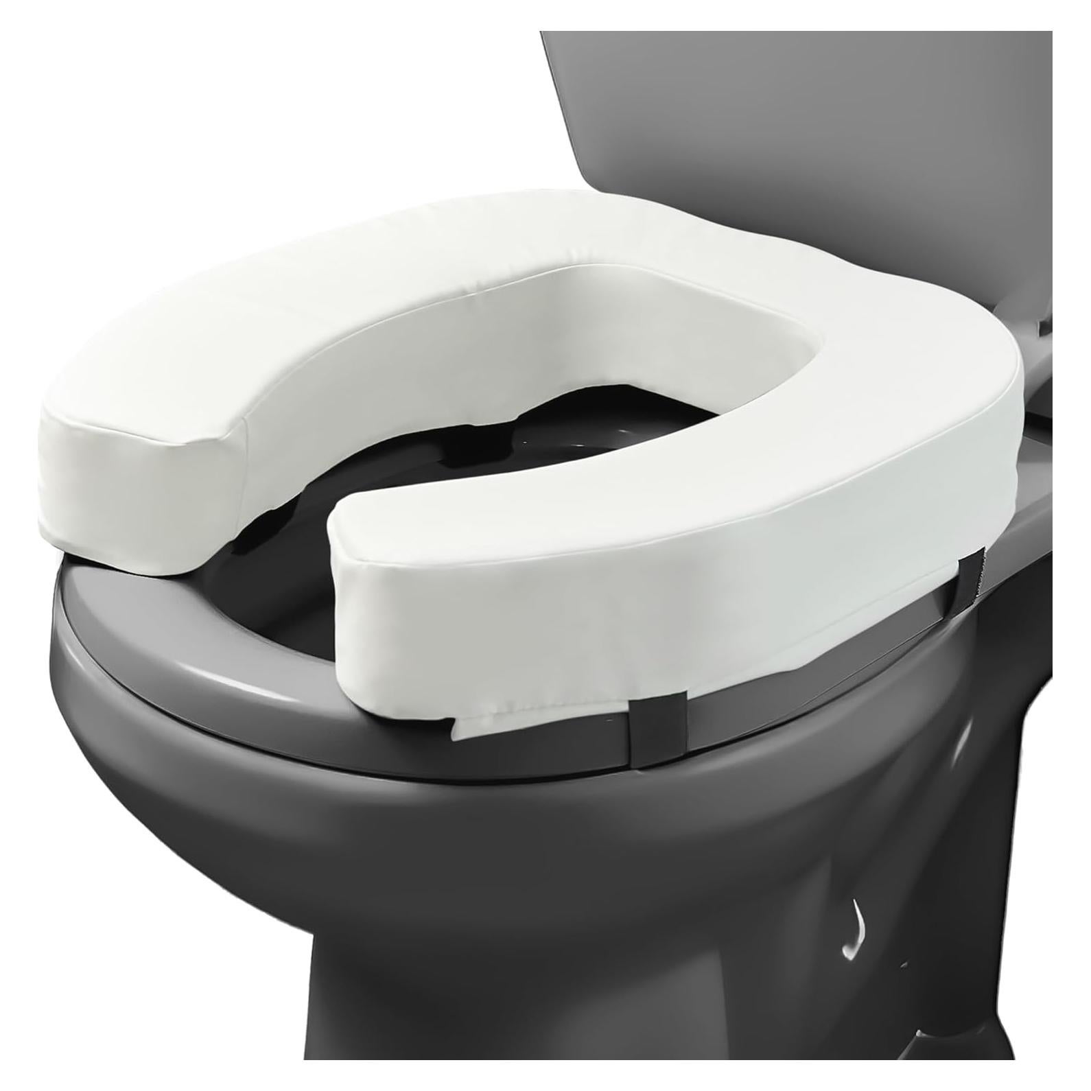 Elevador de Asiento de Inodoro Lunderg 7.62 cm Blanco Espuma