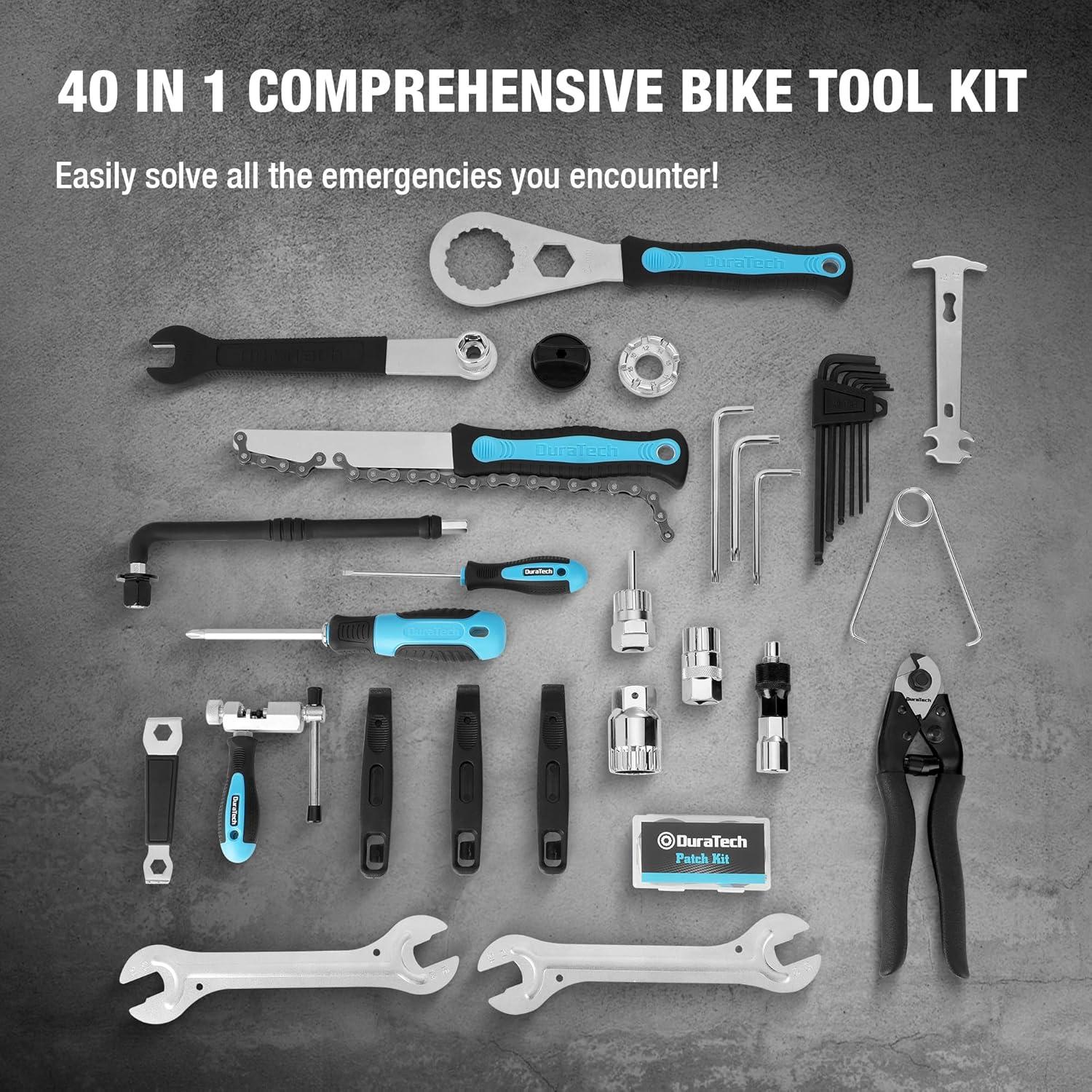 Kit de Herramientas para Bicicletas DURATECH 40 Piezas