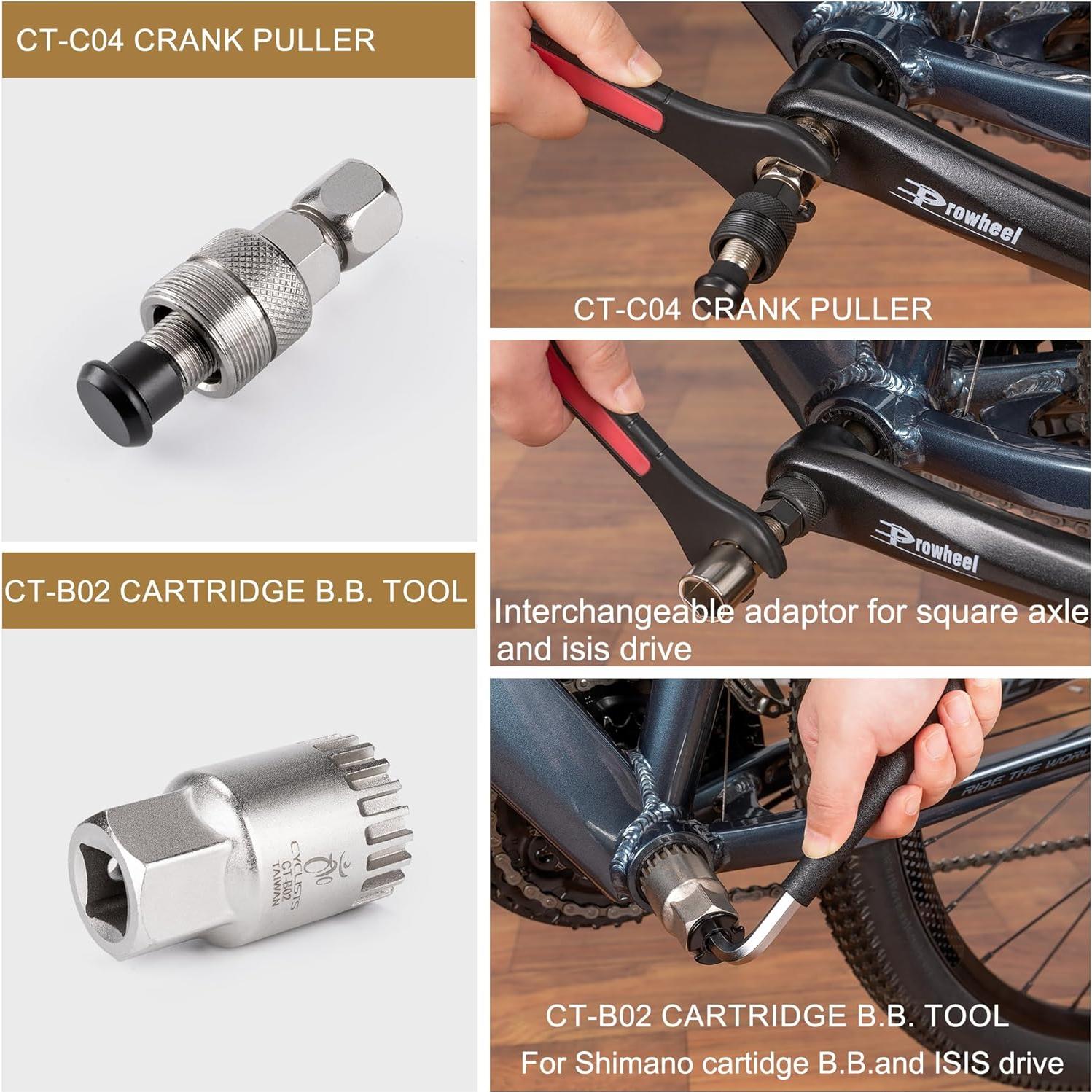 Kit de Herramientas para Bicicleta CYCLISTS 7 Piezas con Estuche