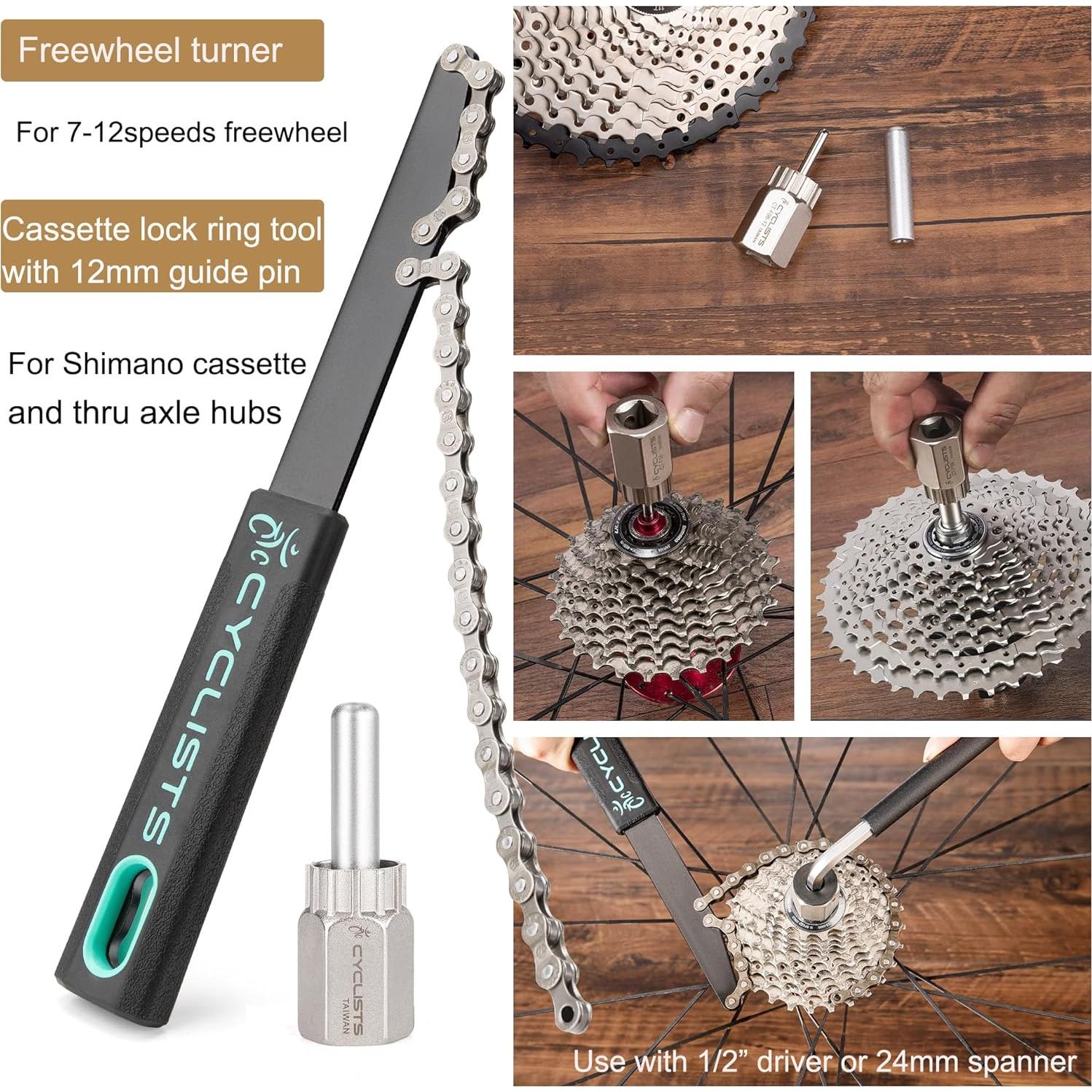 Kit de Herramientas para Bicicleta CYCLISTS 7 Piezas con Estuche