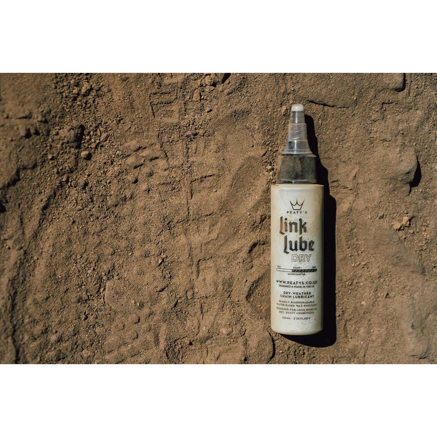 Lubricante para cadena de bicicleta Peaty's LinkLube seco 120 mL