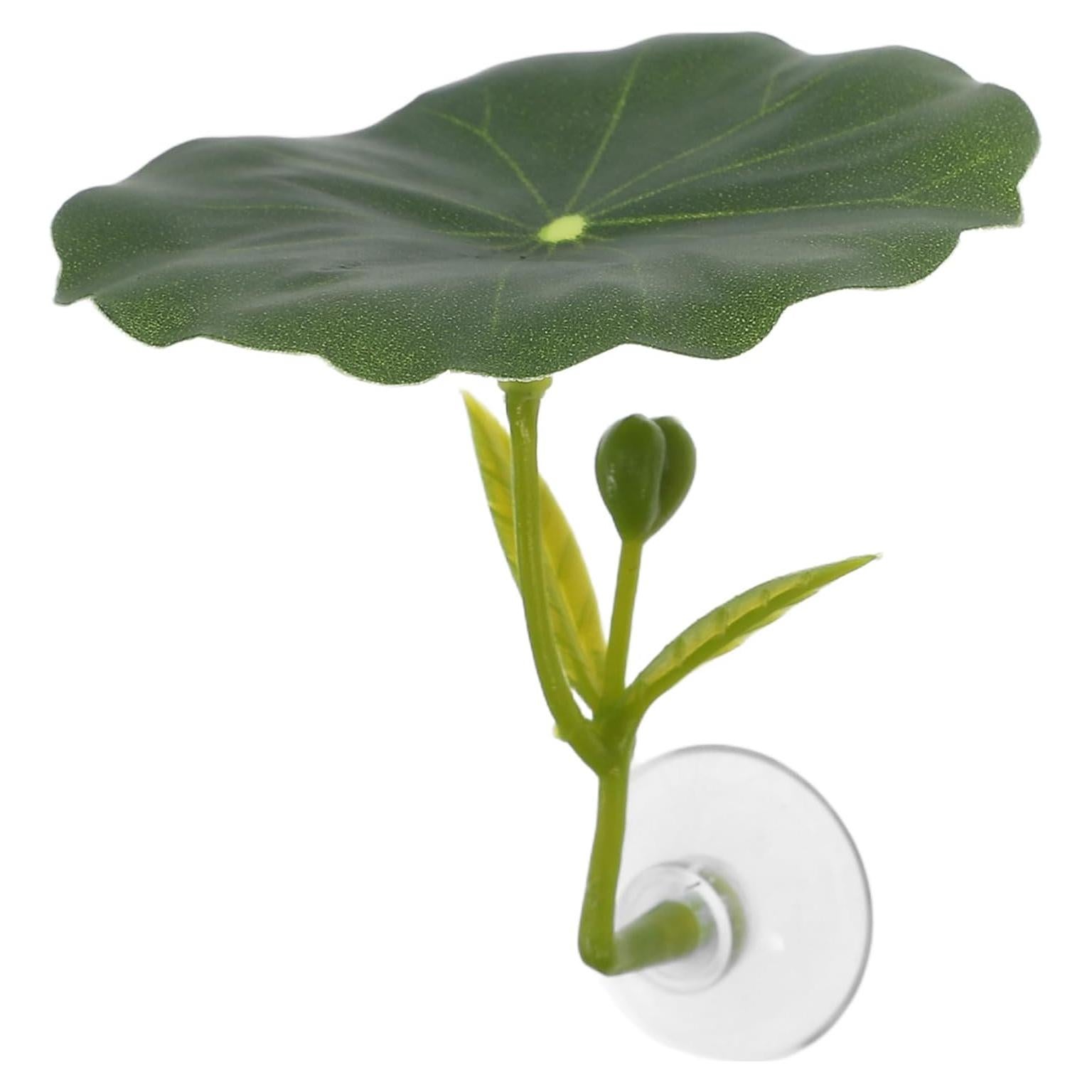 Hamaca de Hoja Artificial INOOMP para Peces Betta - Verde