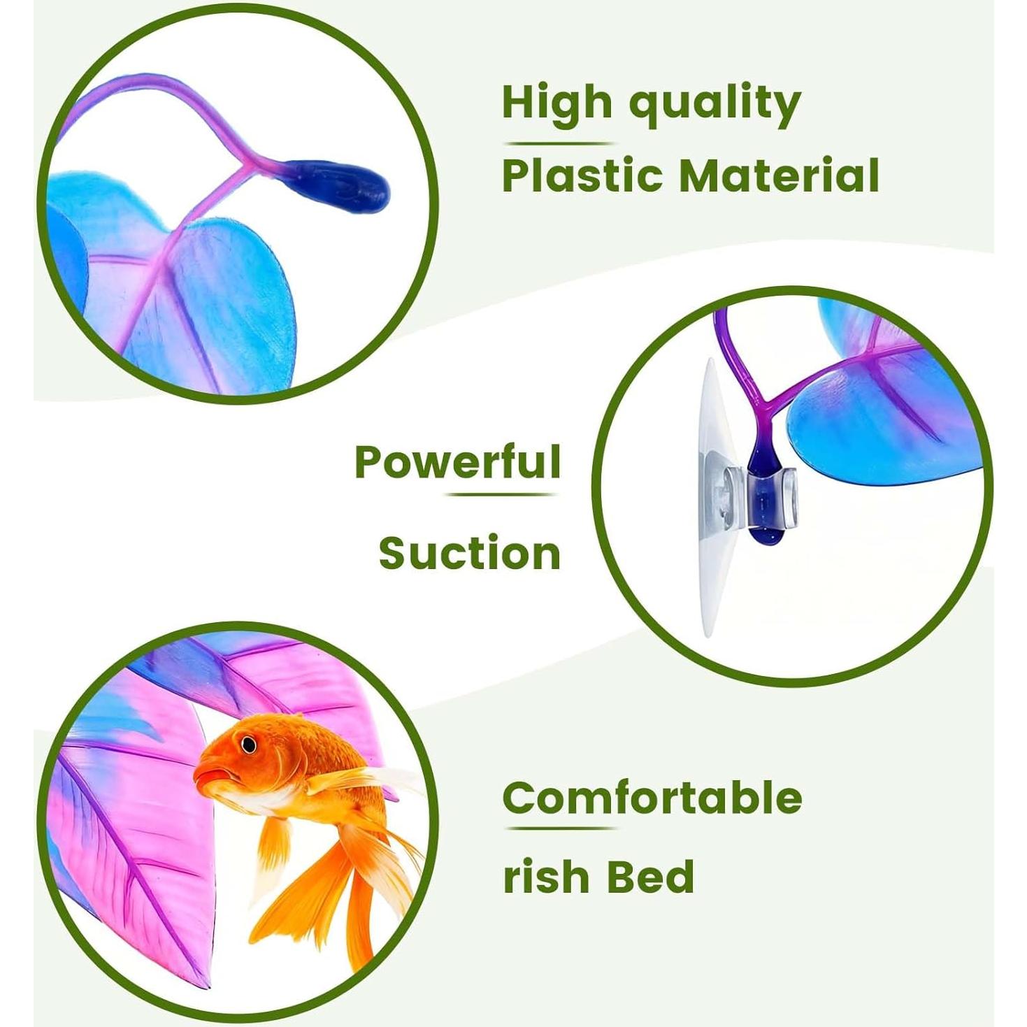 Hamaca para Peces Betta Classicseali 4PCS Ecológica Verde