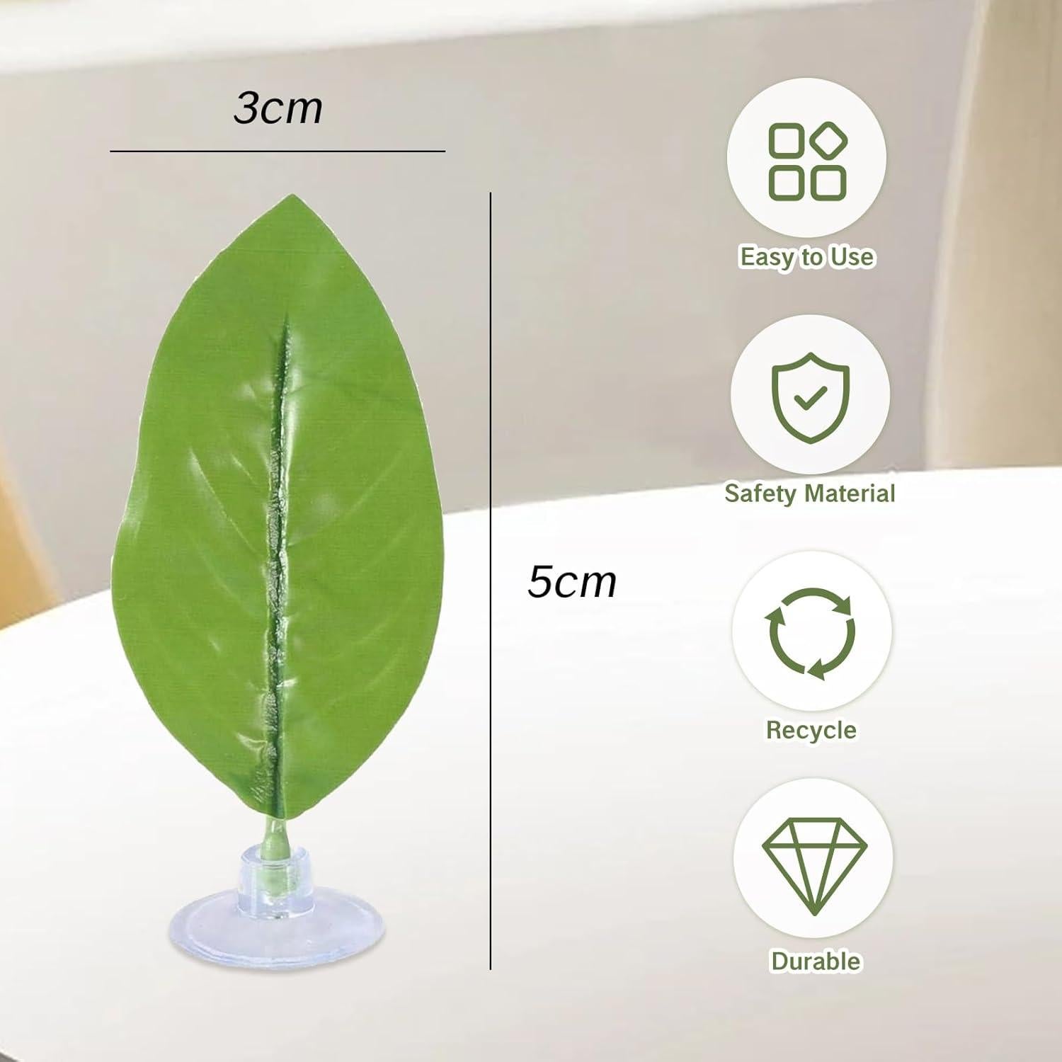 Hamaca de Hoja para Betta YKEBVPW - 4 Piezas Flotantes