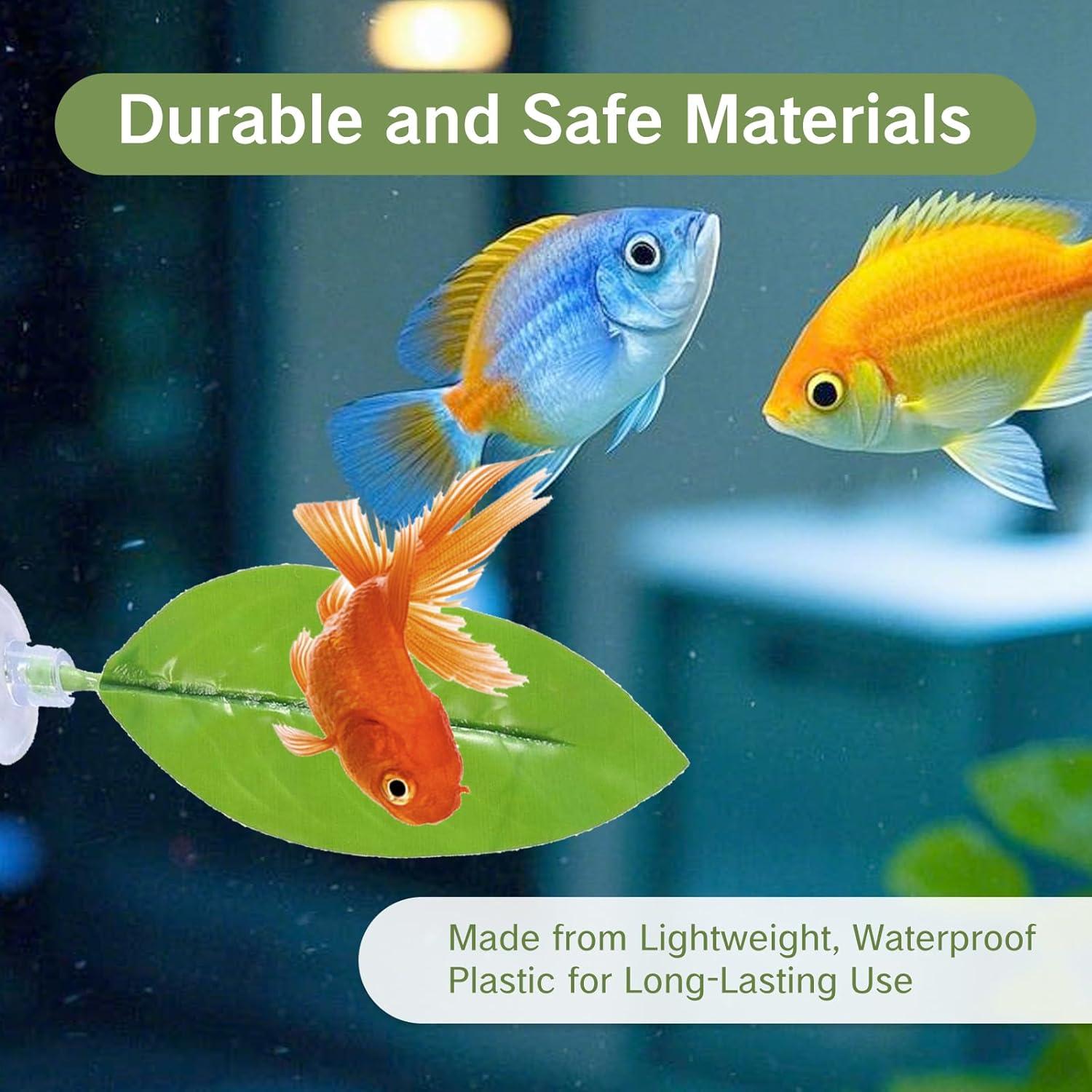 Hamaca de Hoja para Betta YKEBVPW - 4 Piezas Flotantes