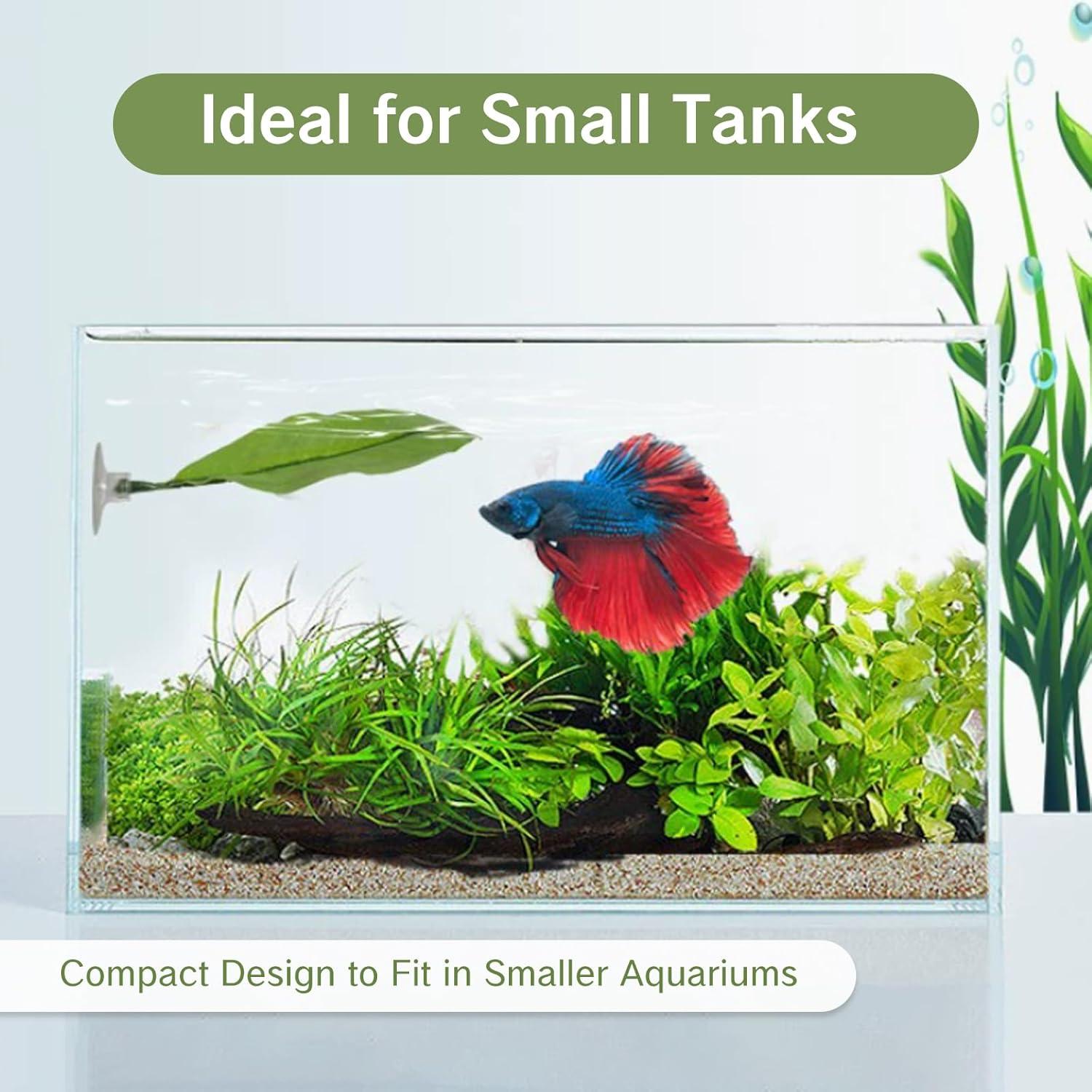 Hamaca de Hoja para Betta YKEBVPW - 4 Piezas Flotantes