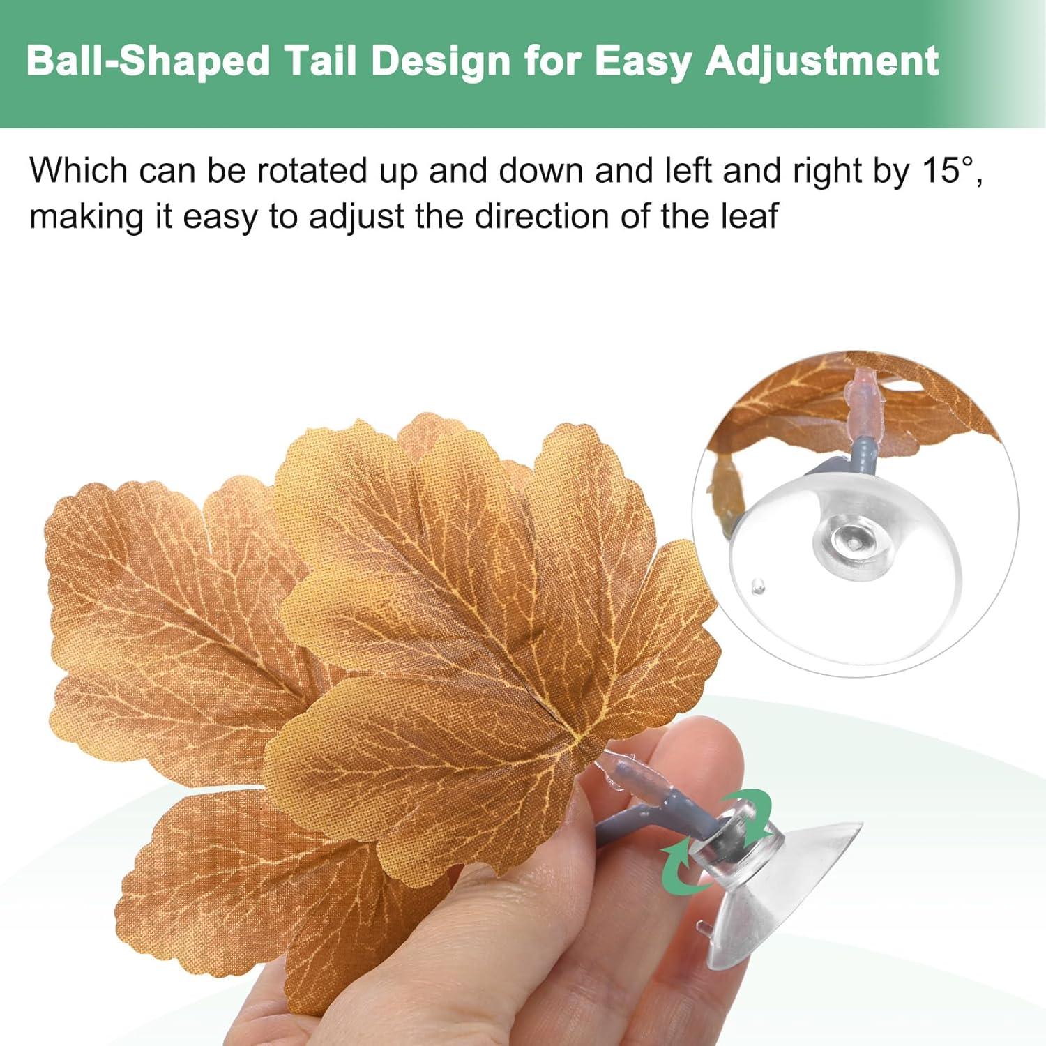 Hojas de descanso para peces Betta M METERXITY - 2 unidades