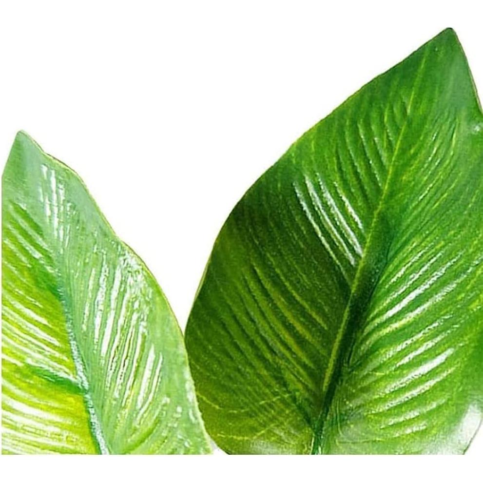 Hamaca para Peces Betta Rosojodg Hoja Plástica Verde 10.16 cm