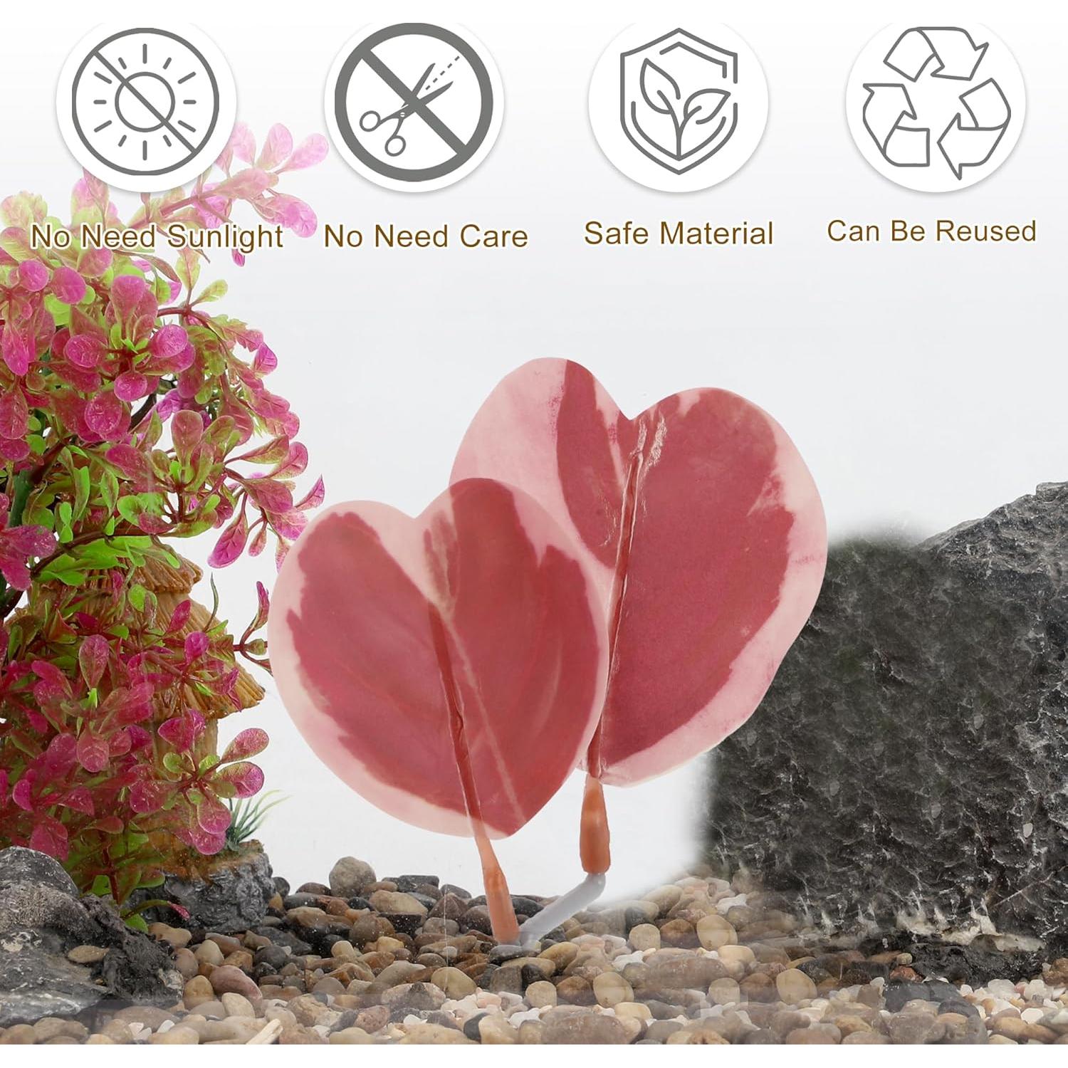 Cama para Betta CAPASTEC Rosa 2 Pcs con Ventosas 9x6cm