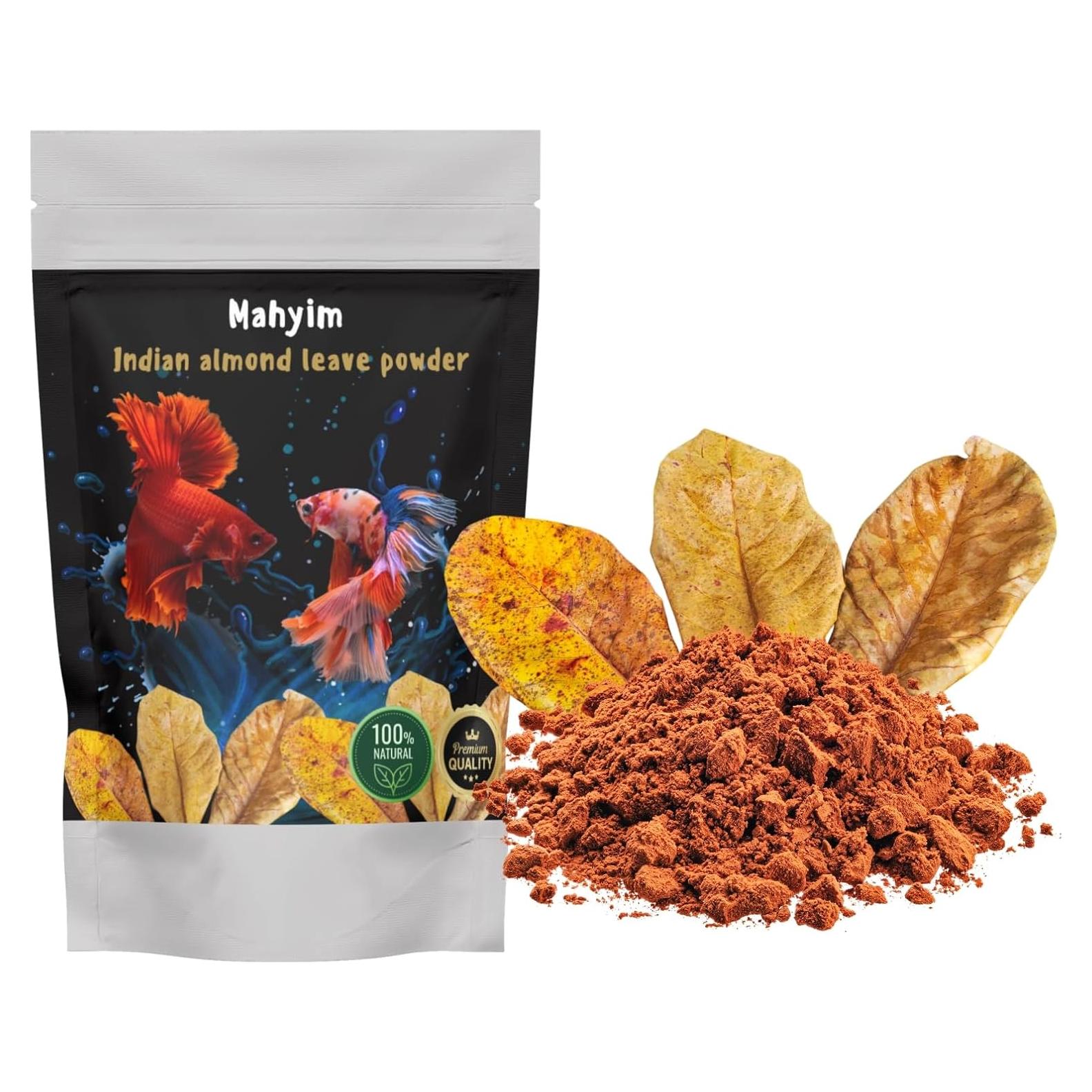 Polvo de Hoja de Almendra India MAHYIM para Acuarios 5g