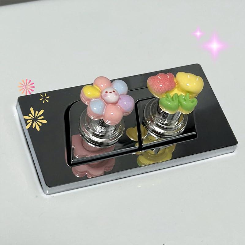 Asistente de Botón de Inodoro Dark Zeya 4Pack Protección Uñas