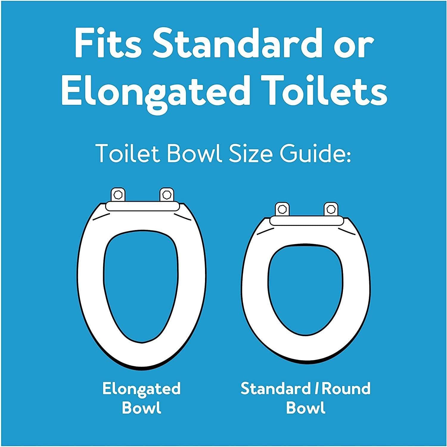 Elevador de Asiento de Inodoro Carex 14 cm Antideslizante 136 kg