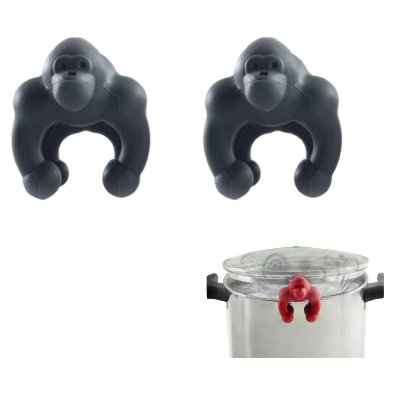 Levantador de Tapa de Olla Silicona BeyondNice Negro