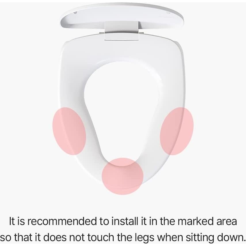 Mango de Asiento de Inodoro DURI PS03 Clip Blanco