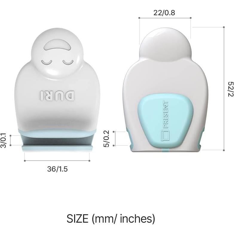 Mango de Asiento de Inodoro DURI PS03 Clip Blanco