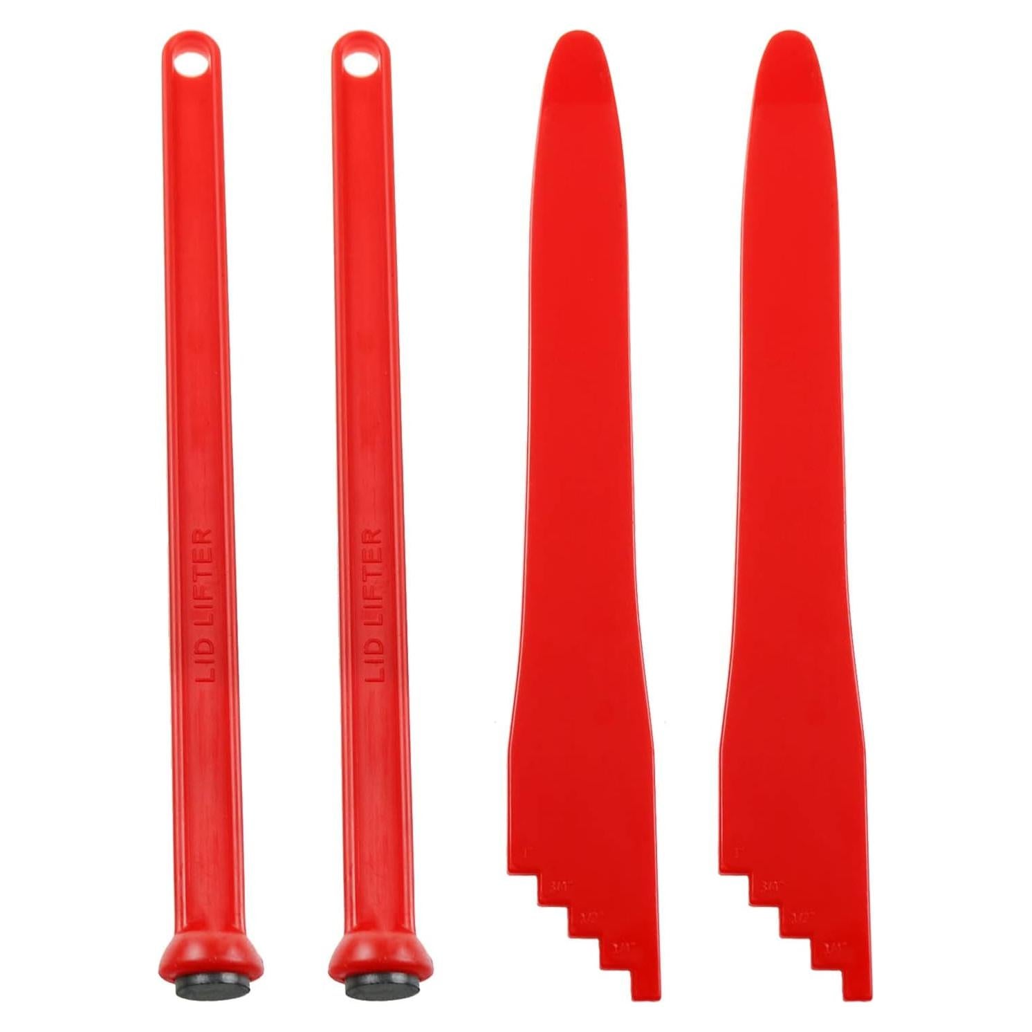 Kit 4 Piezas Conservación ZZHXSM: Removedores Burbujas y Elevadores